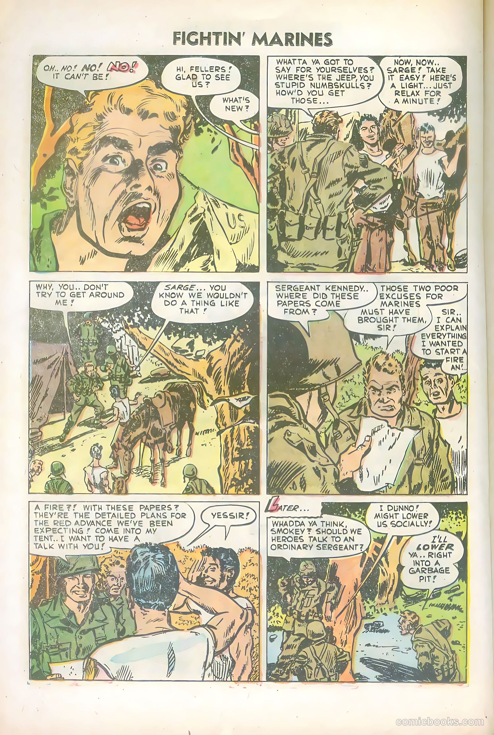 Fightin' Marines #16 — page 22 of 36