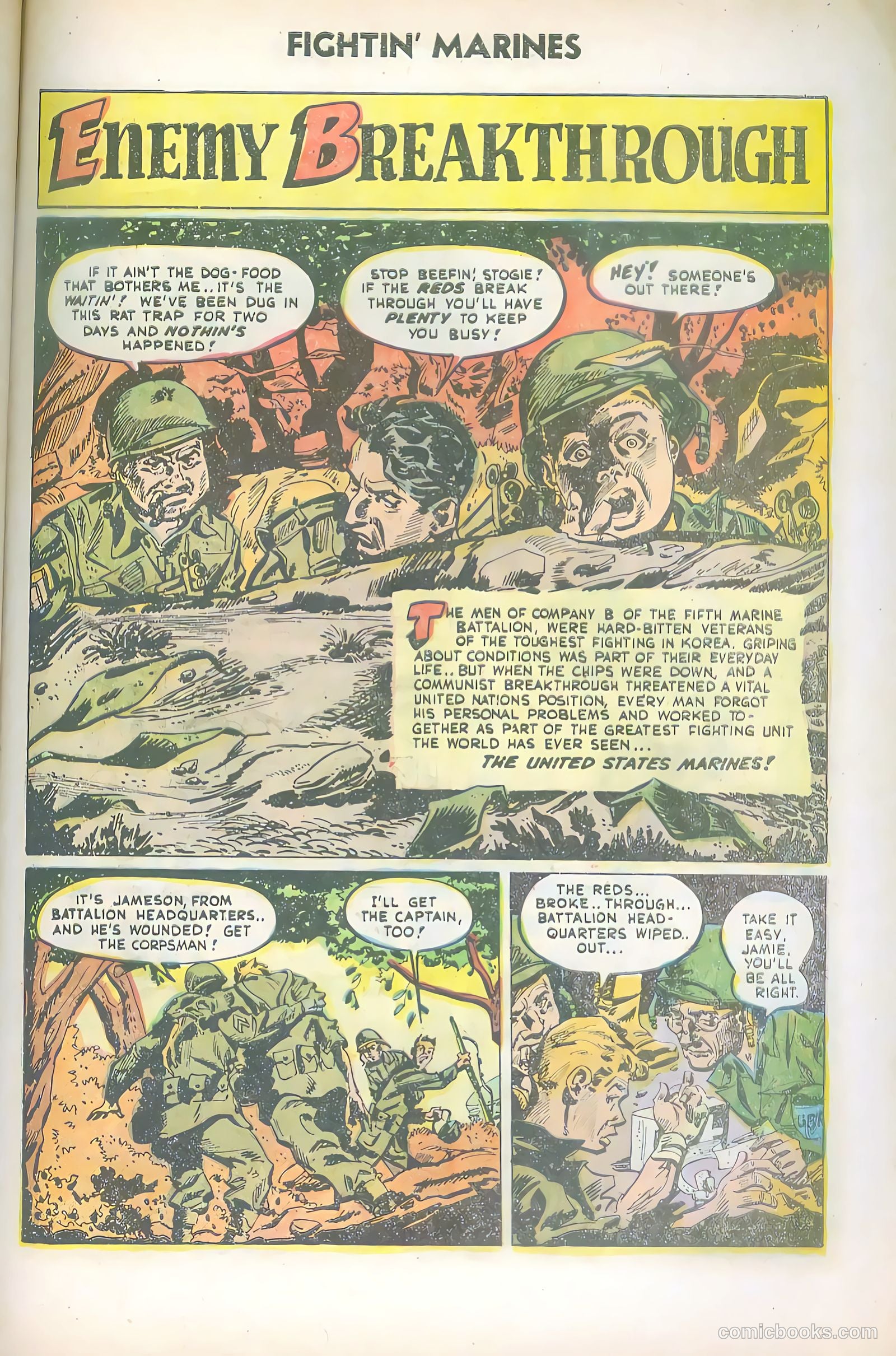 Fightin' Marines #16 — page 27 of 36