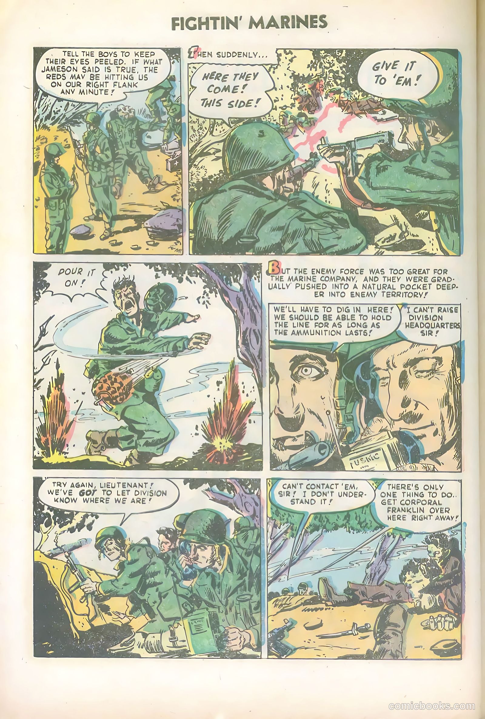 Fightin' Marines #16 — page 28 of 36
