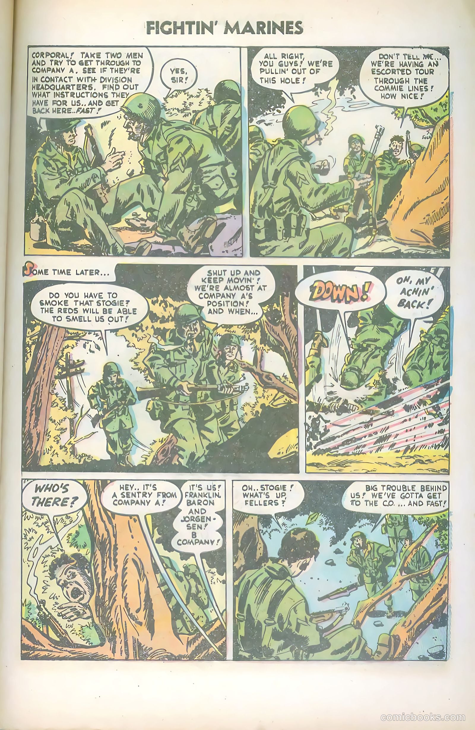 Fightin' Marines #16 — page 29 of 36