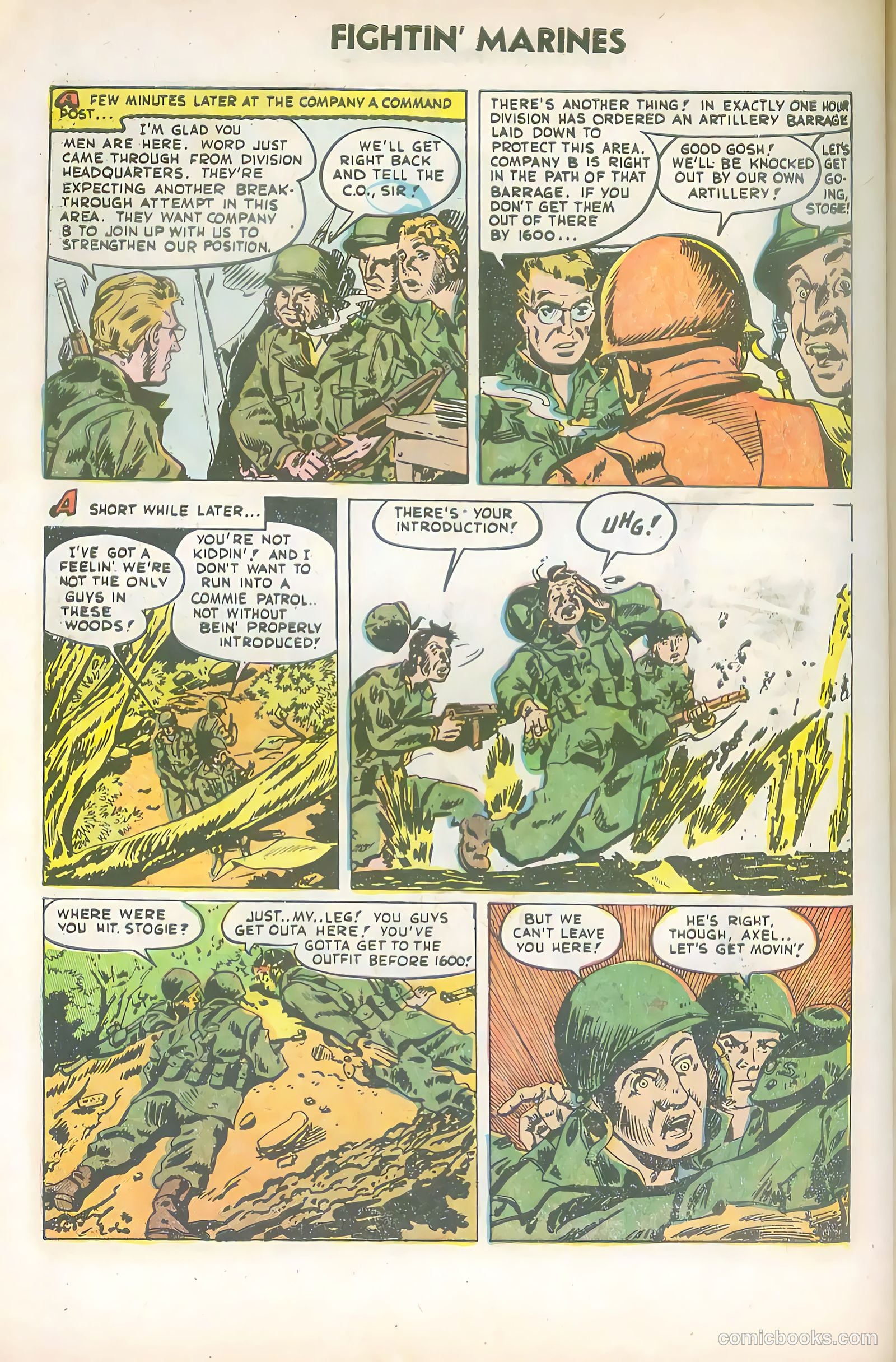 Fightin' Marines #16 — page 30 of 36