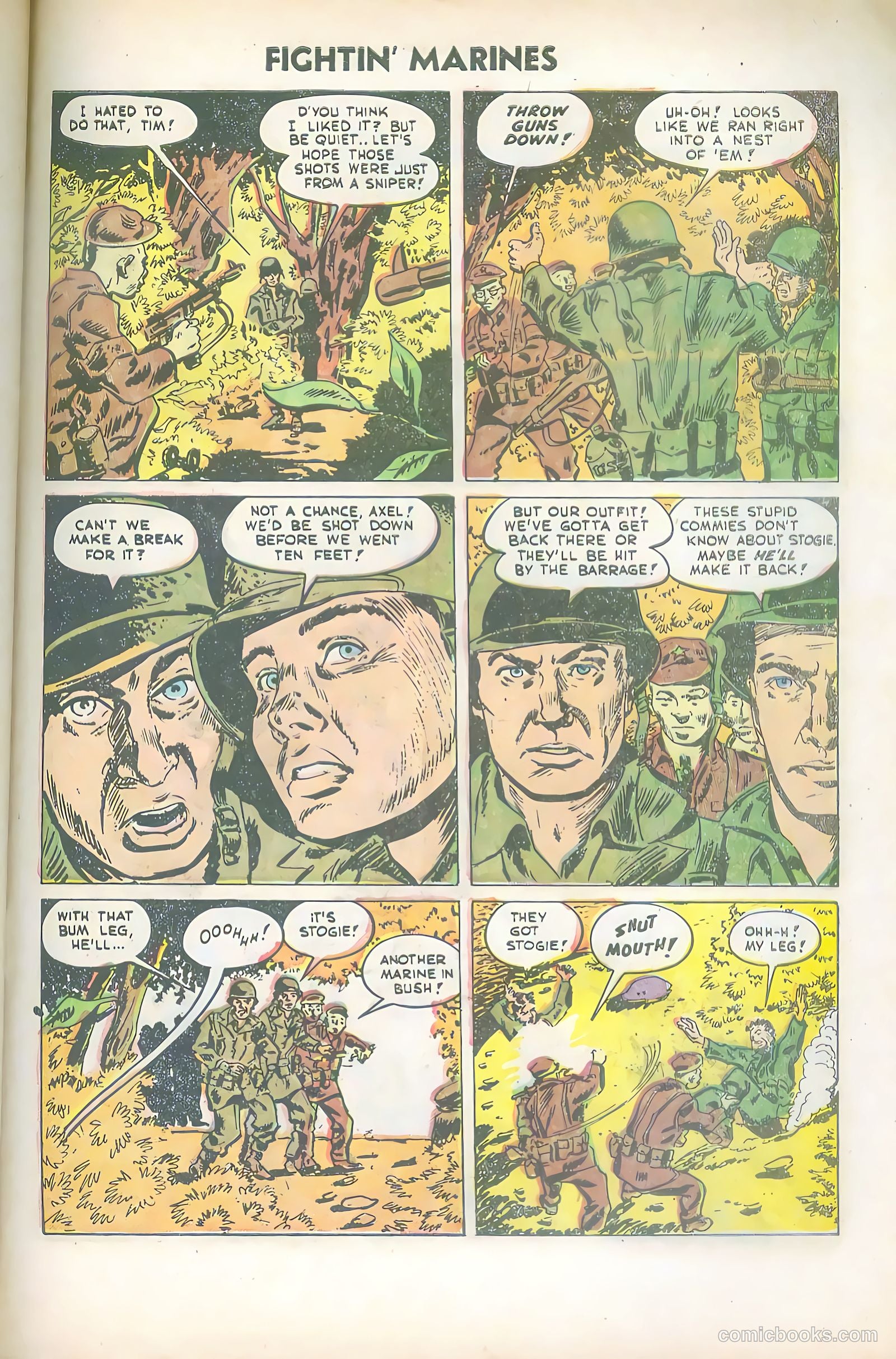 Fightin' Marines #16 — page 31 of 36