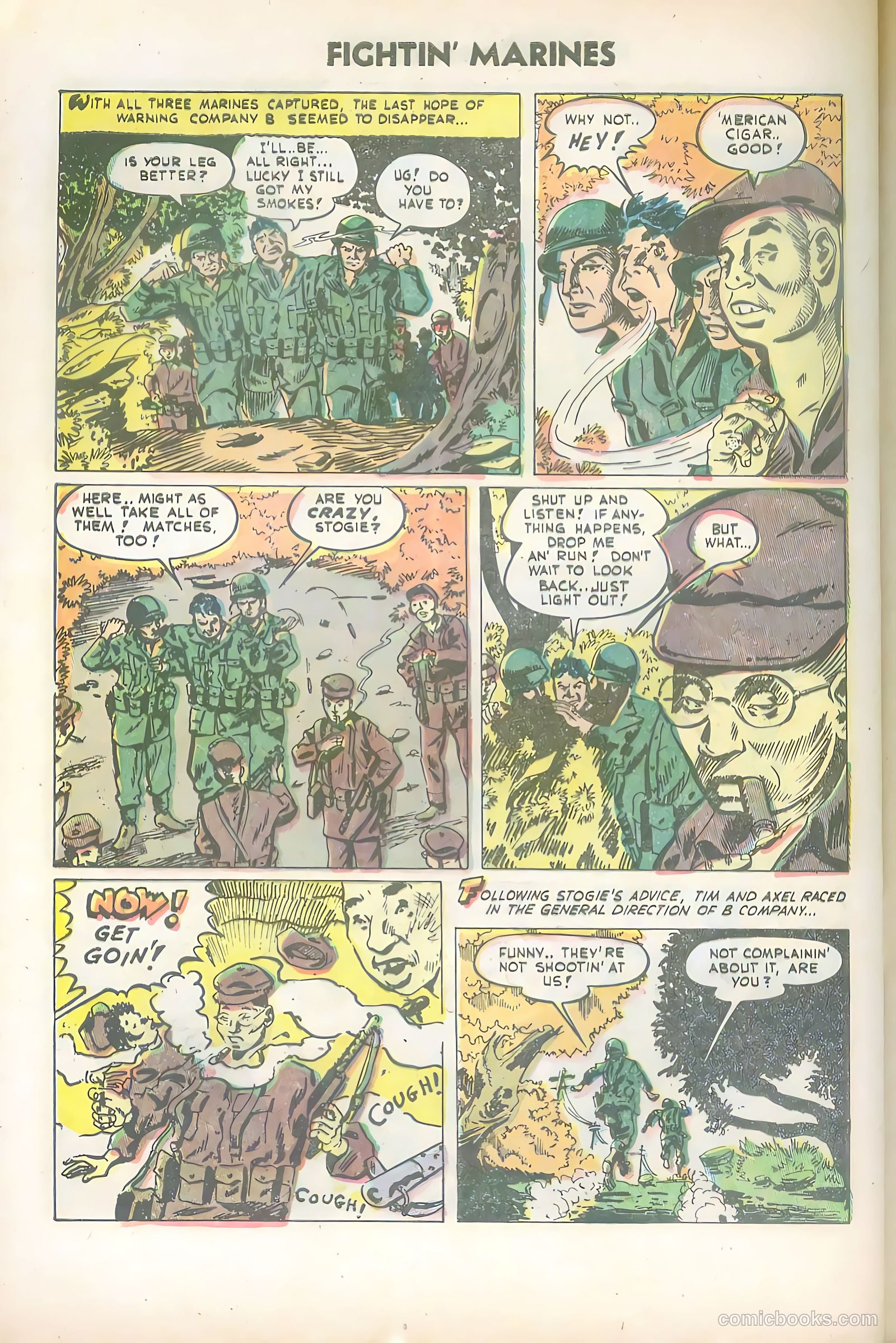 Fightin' Marines #16 — page 32 of 36