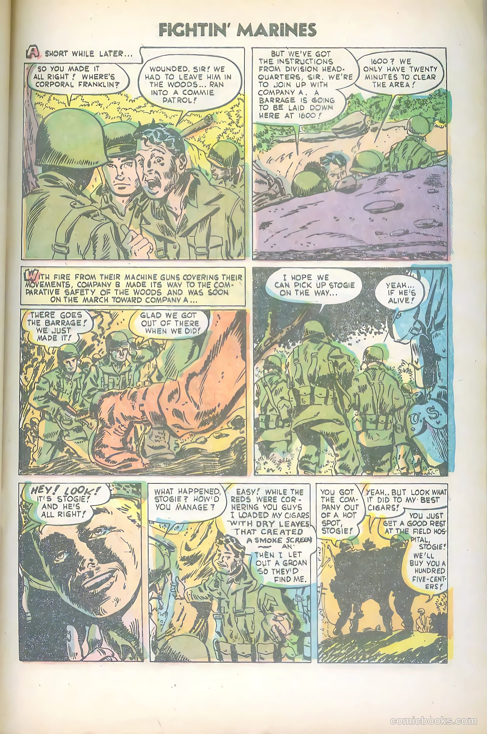 Fightin' Marines #16 — page 33 of 36