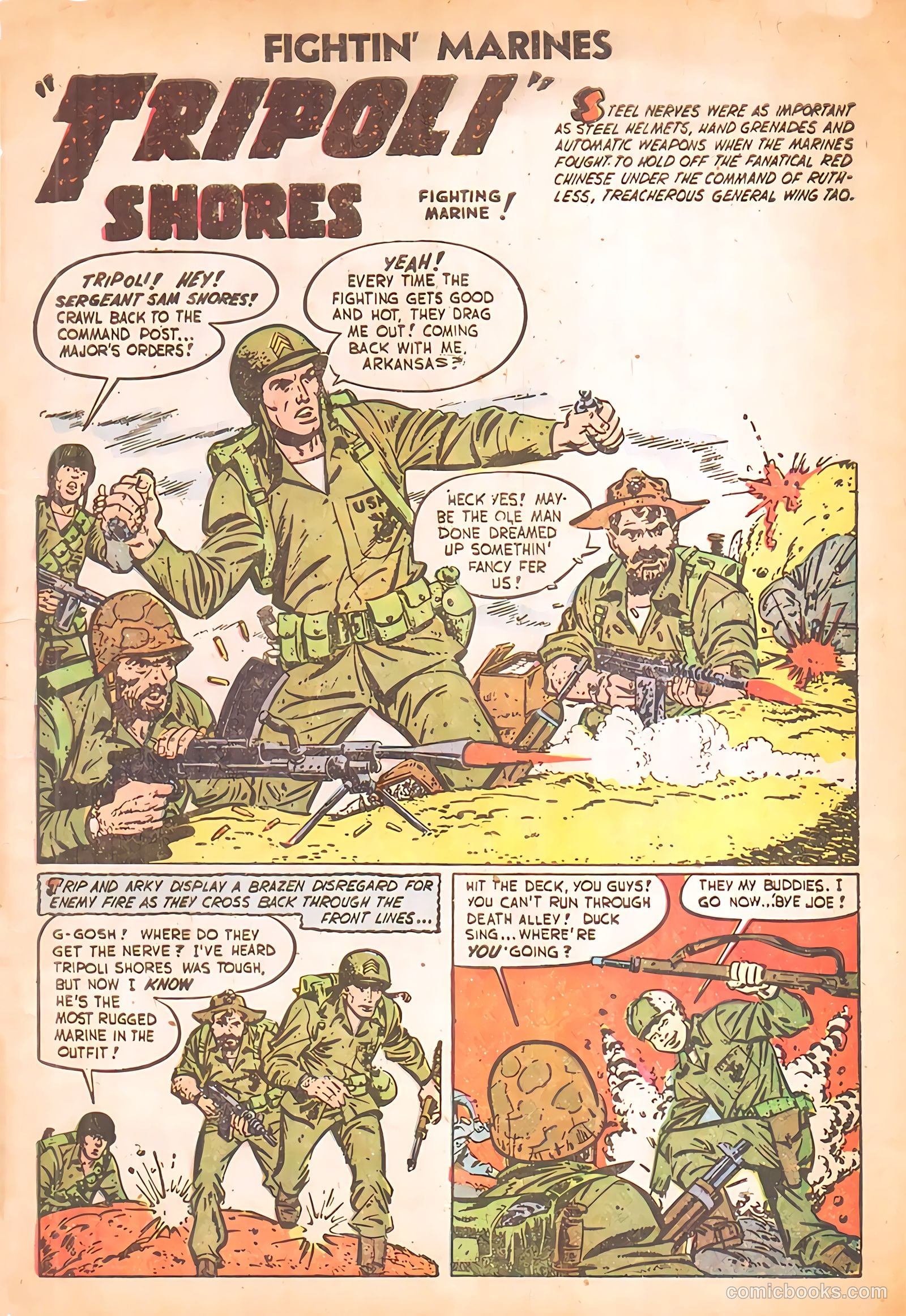Fightin' Marines #17 — page 3 of 36