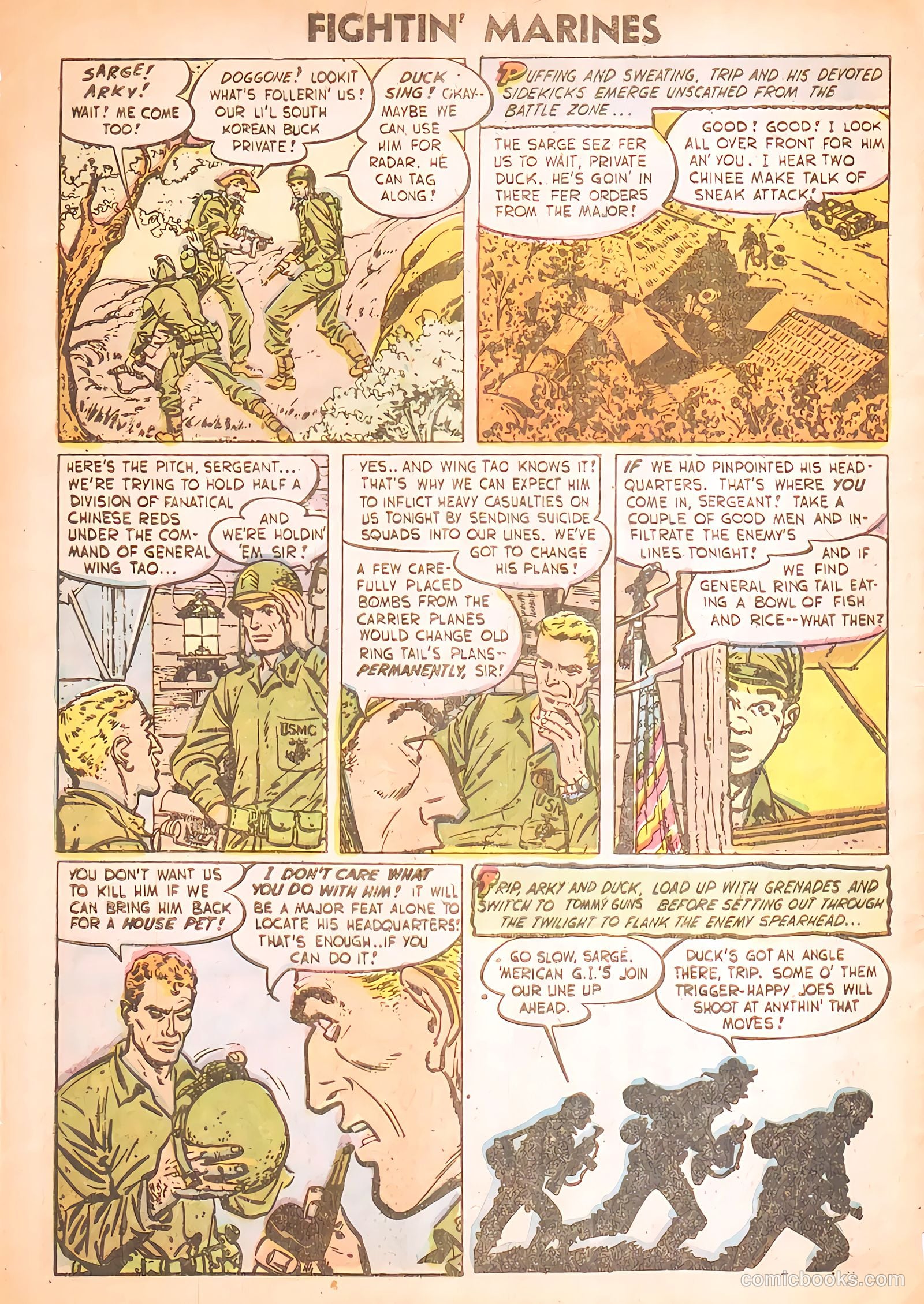 Fightin' Marines #17 — page 4 of 36