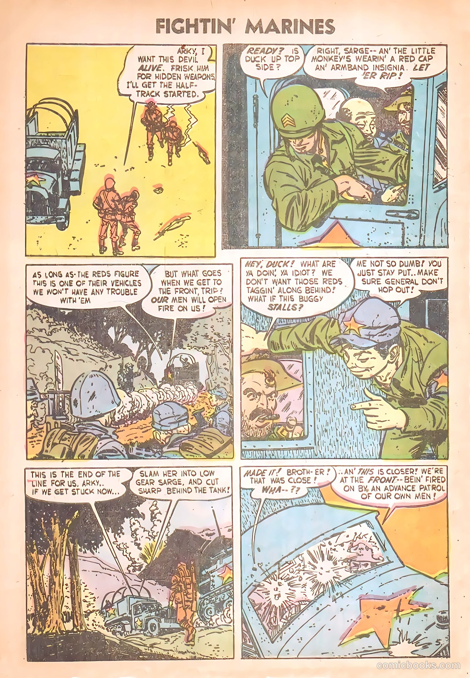 Fightin' Marines #17 — page 8 of 36