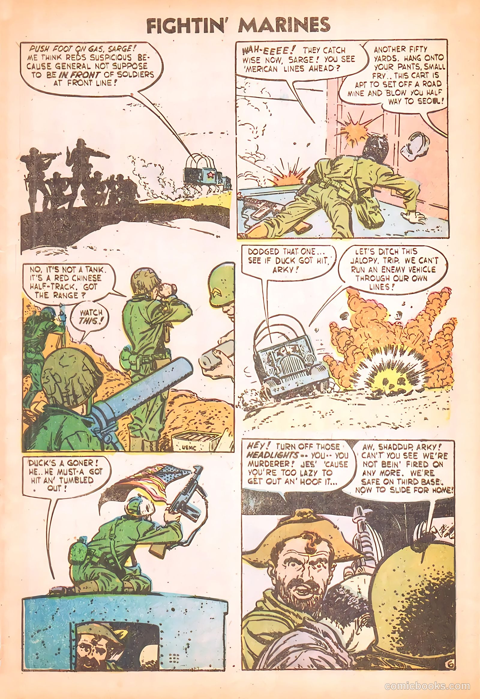 Fightin' Marines #17 — page 9 of 36