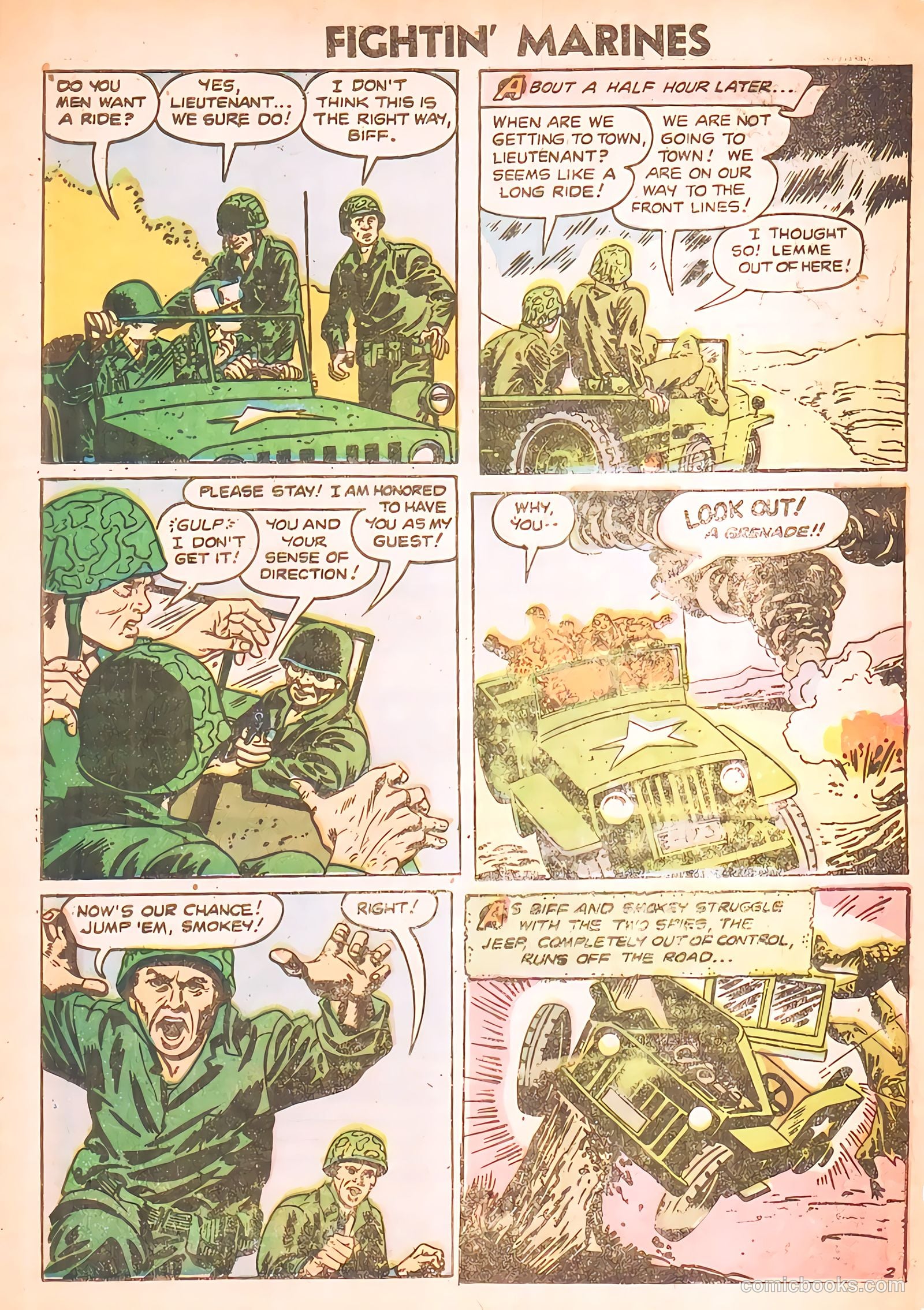 Fightin' Marines #17 — page 21 of 36