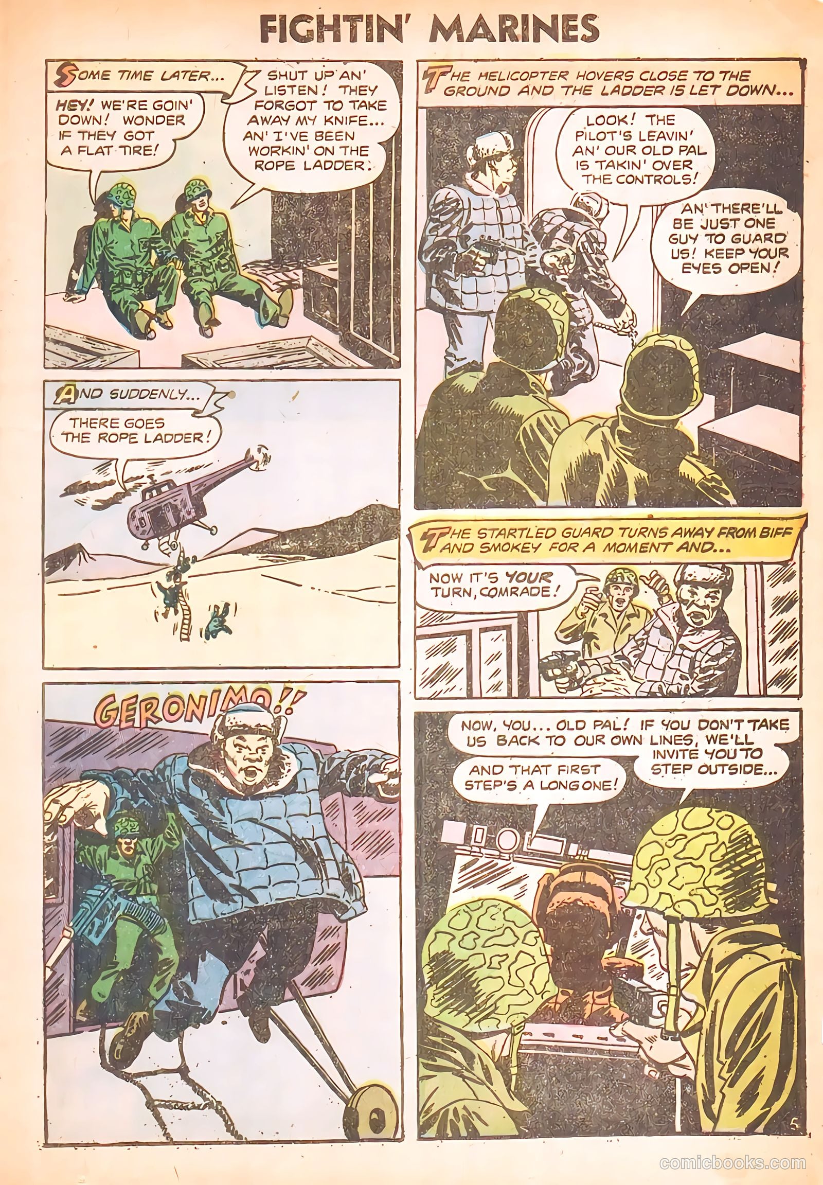 Fightin' Marines #17 — page 25 of 36