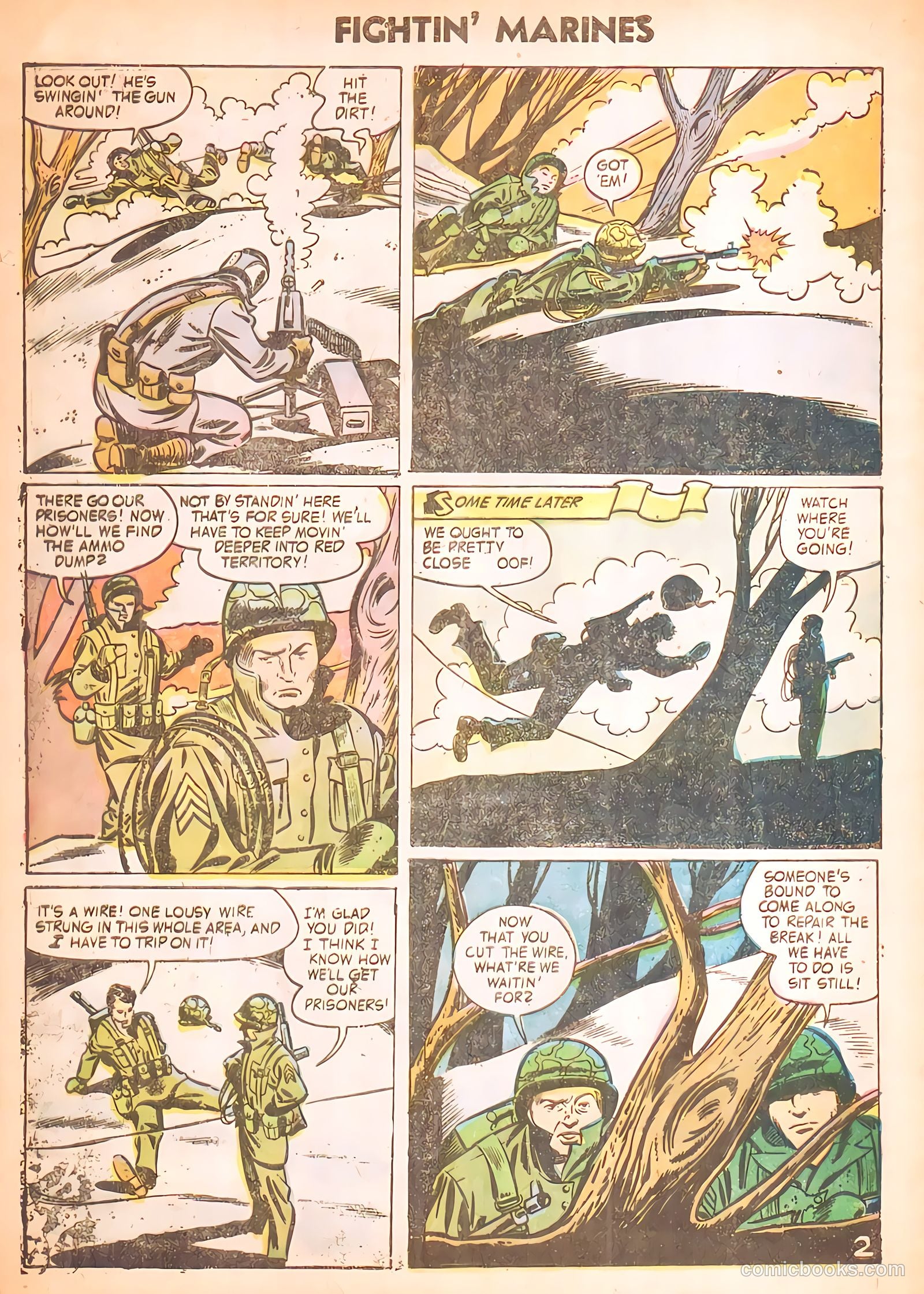 Fightin' Marines #17 — page 28 of 36