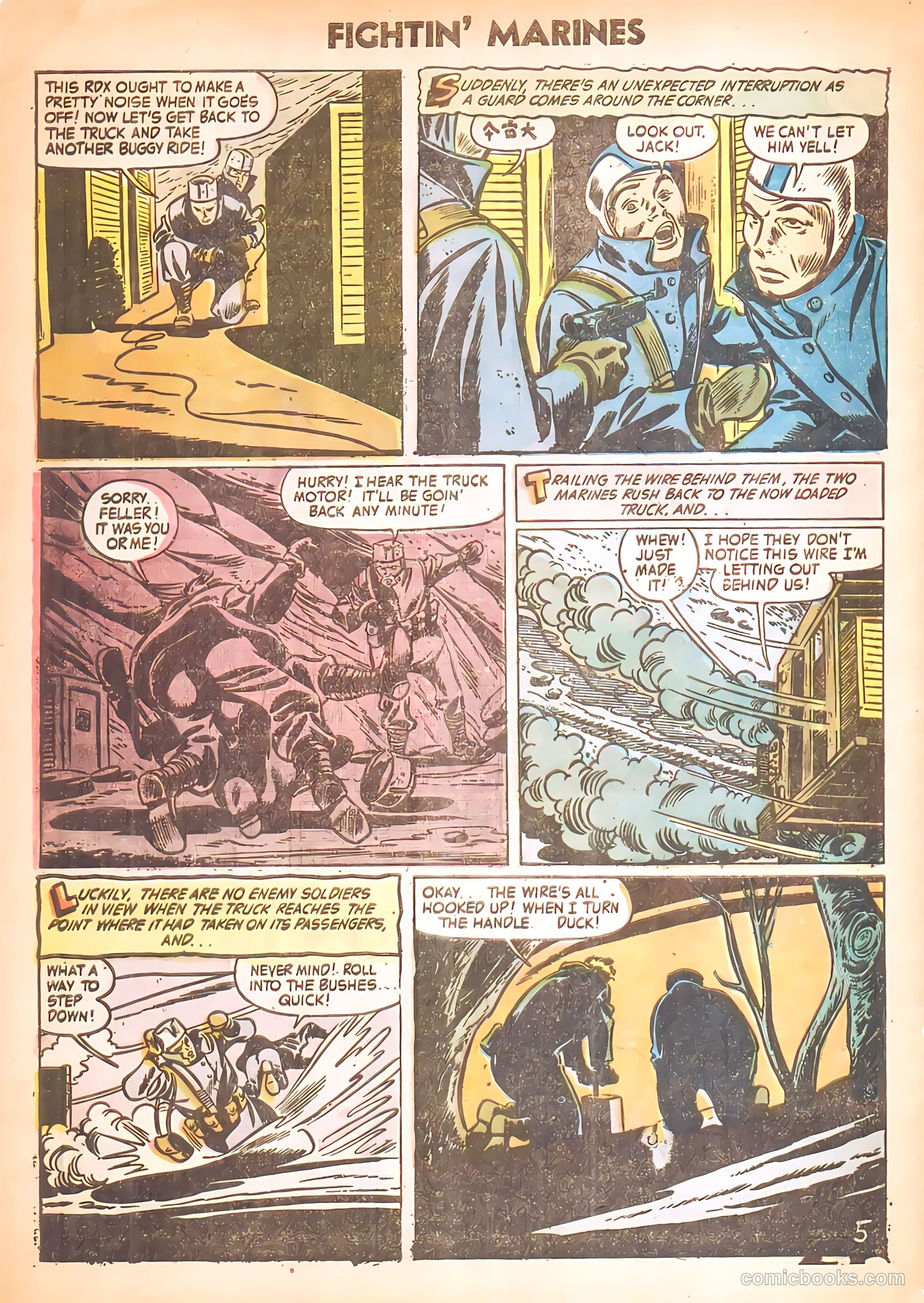 Fightin' Marines #17 — page 32 of 36