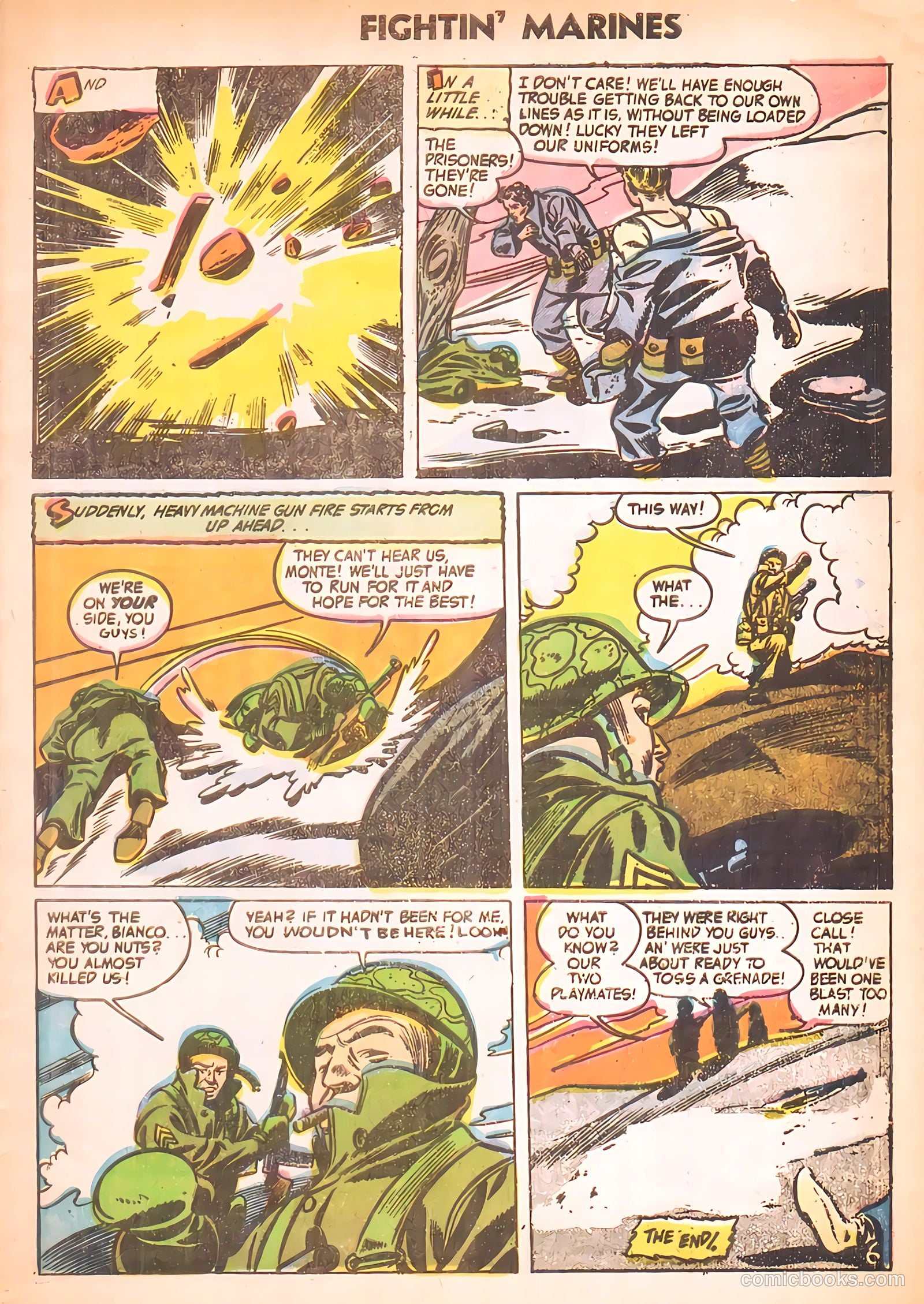Fightin' Marines #17 — page 33 of 36