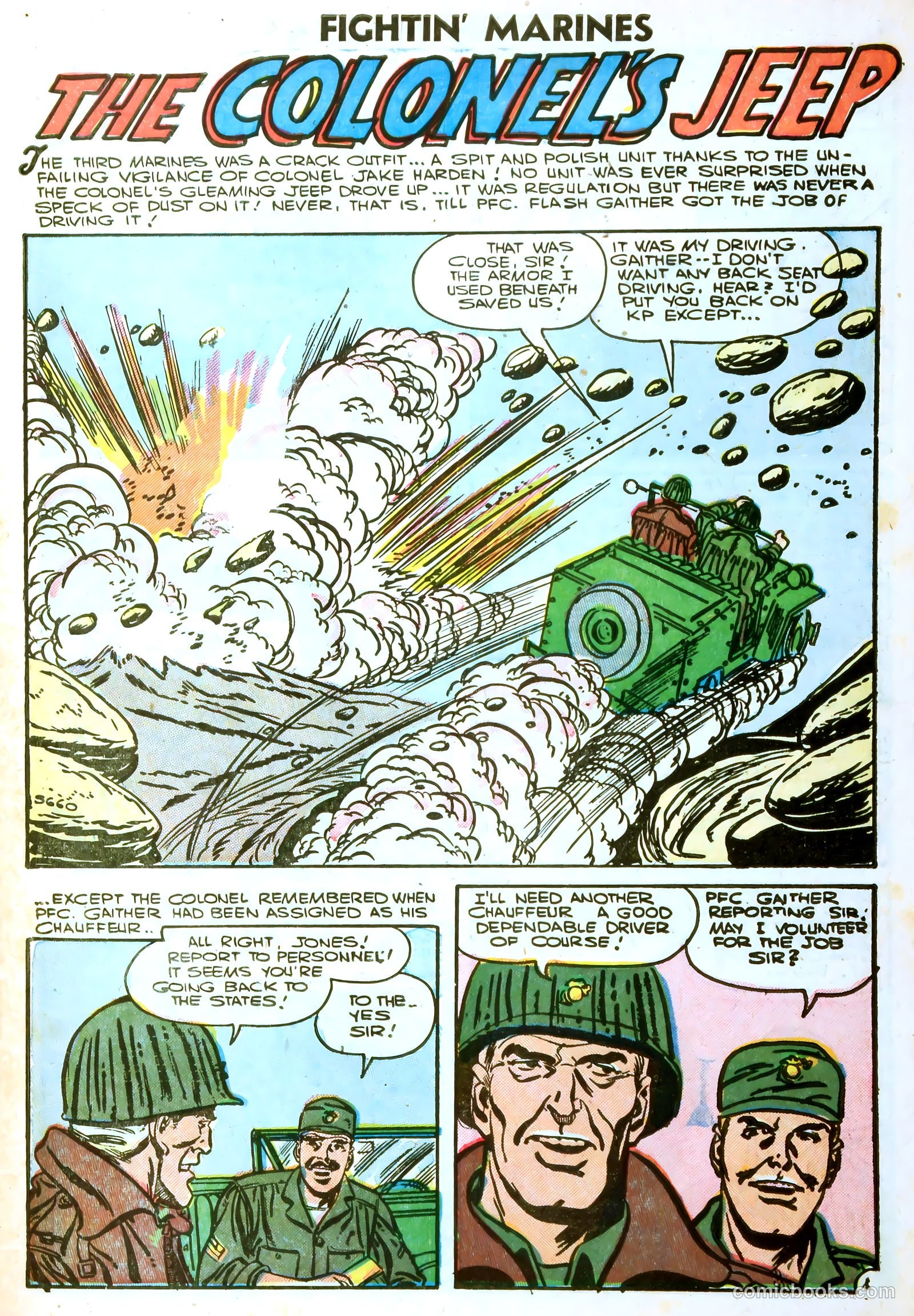 Fightin' Marines #18 — page 3 of 37