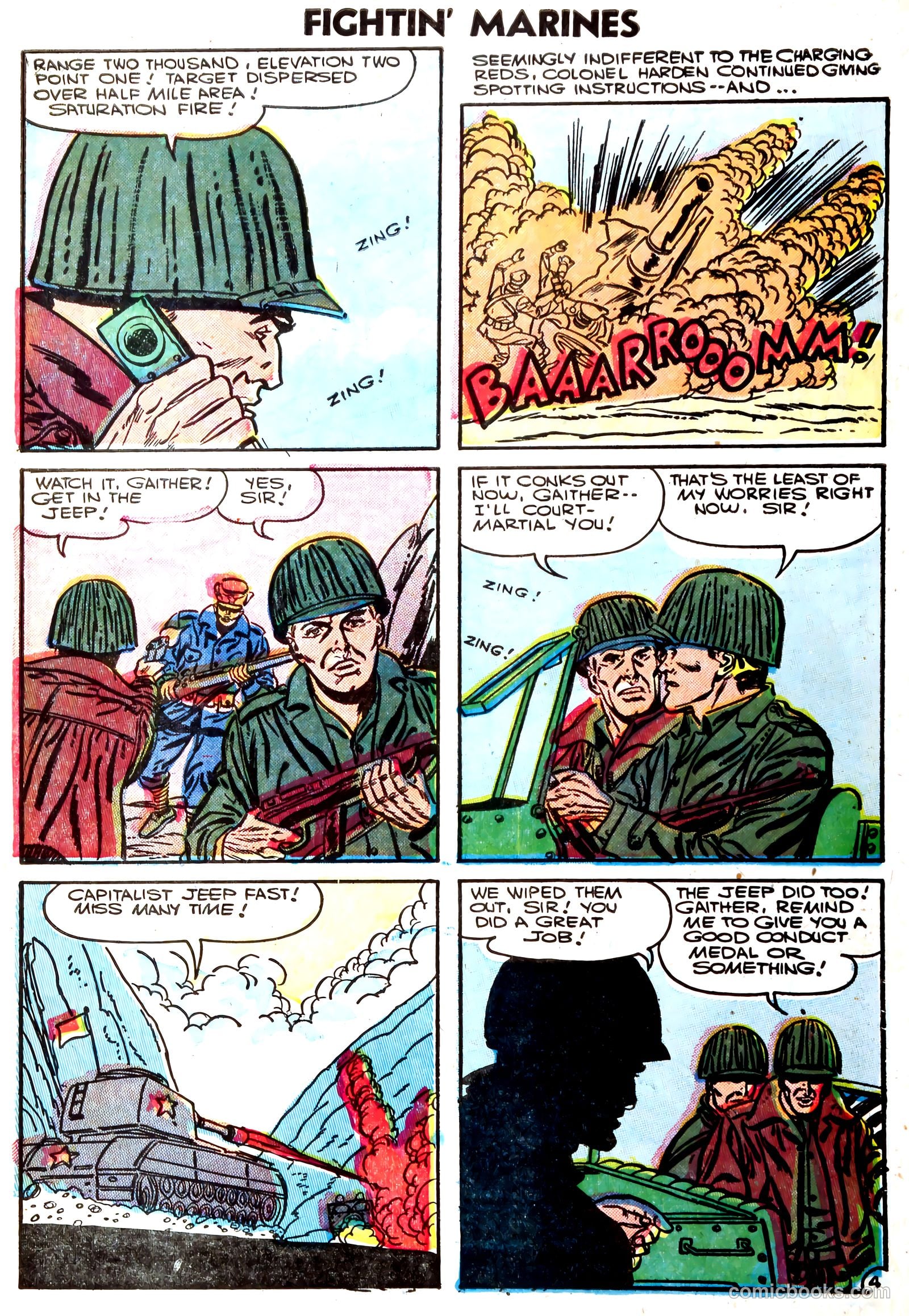 Fightin' Marines #18 — page 7 of 37