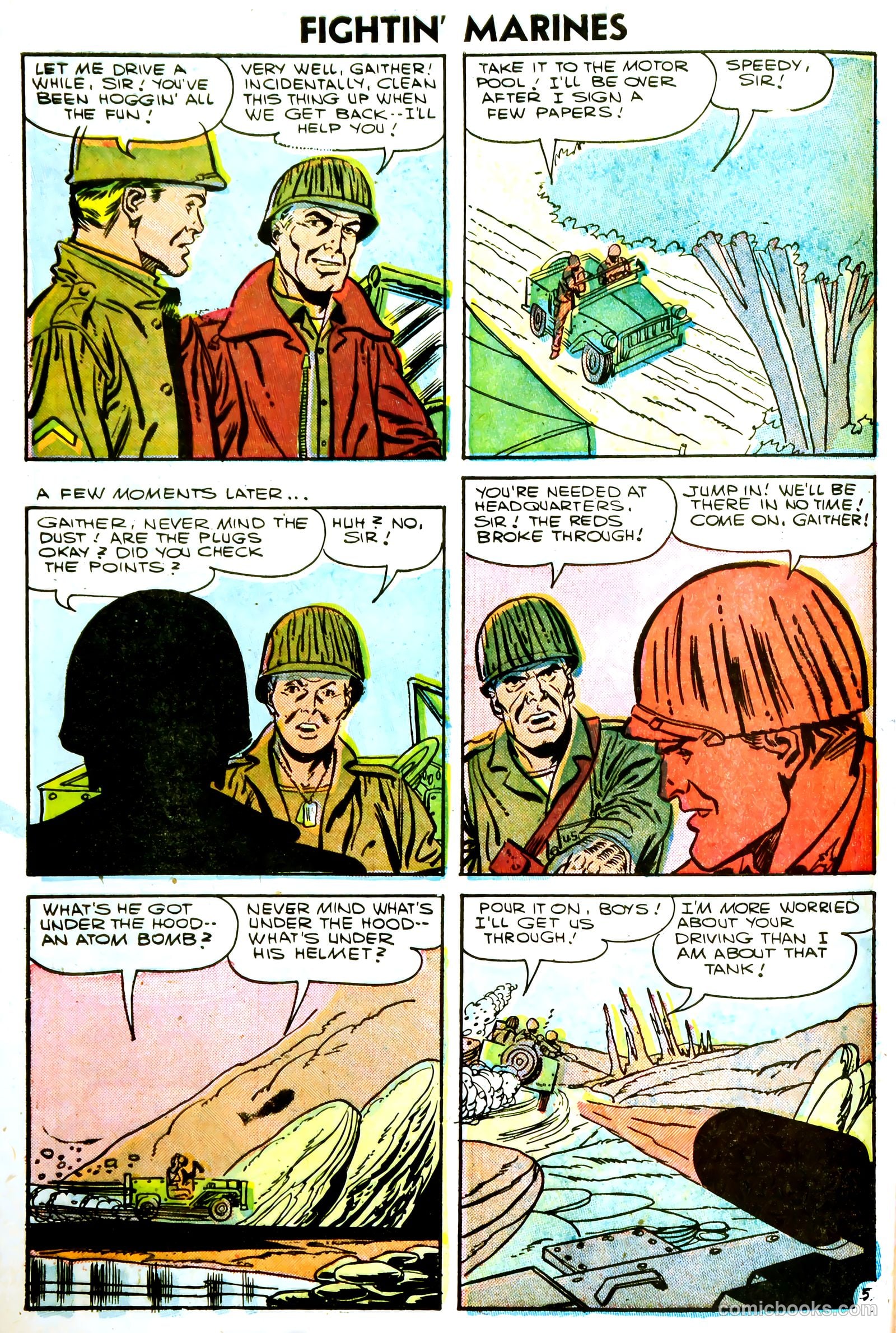 Fightin' Marines #18 — page 8 of 37