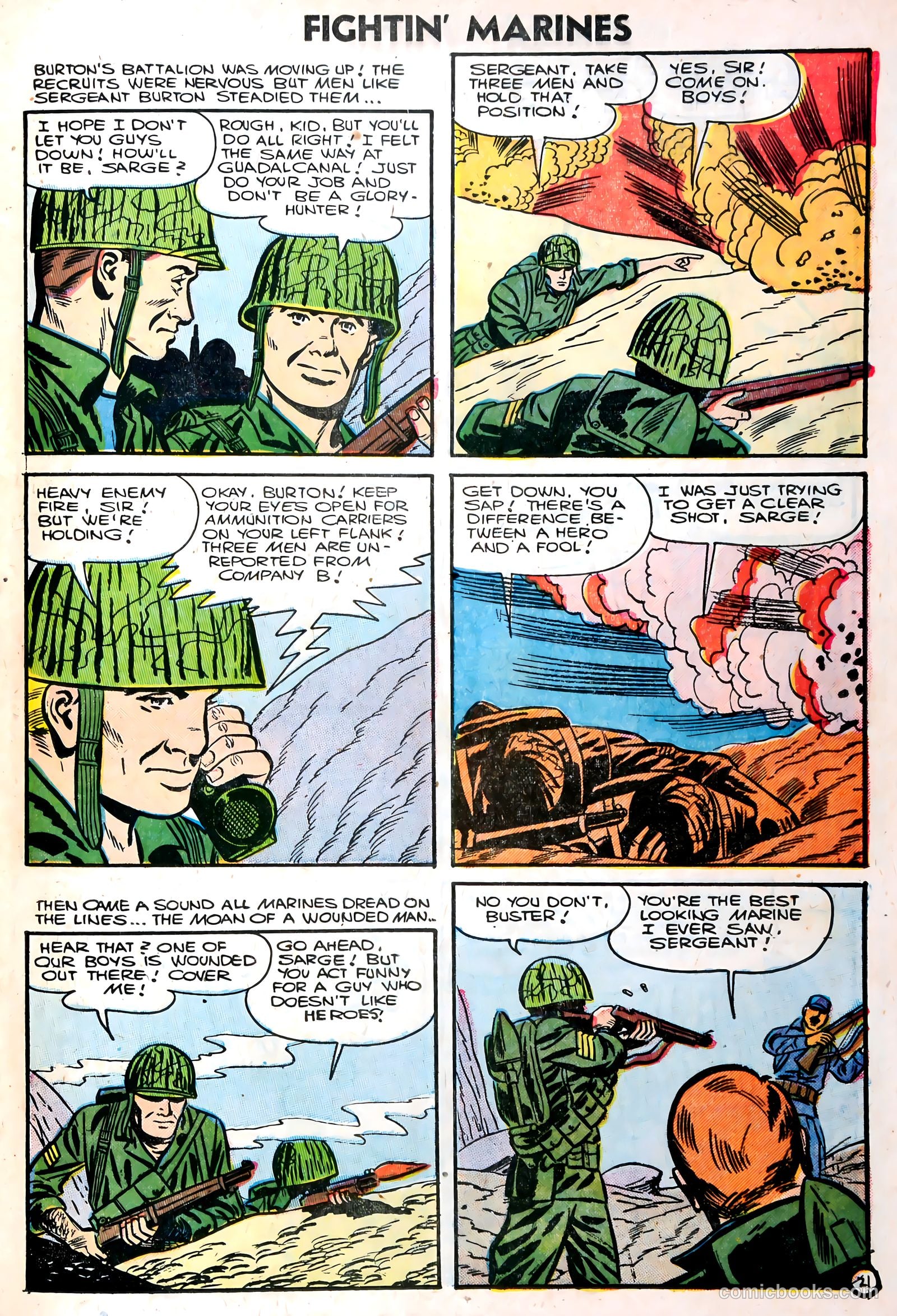 Fightin' Marines #18 — page 11 of 37