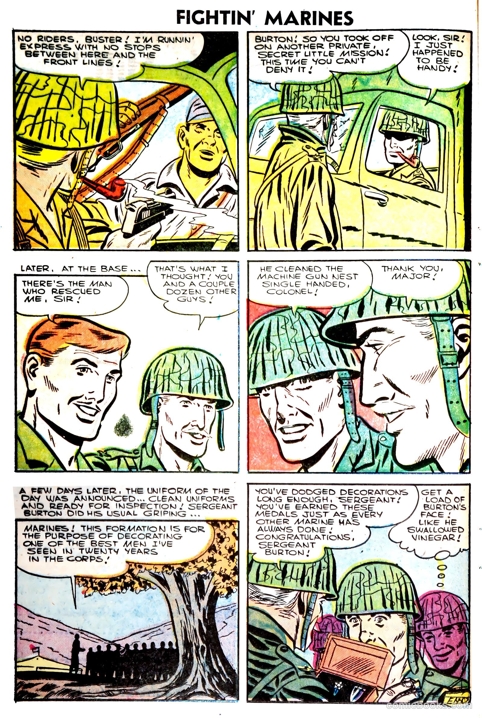 Fightin' Marines #18 — page 16 of 37