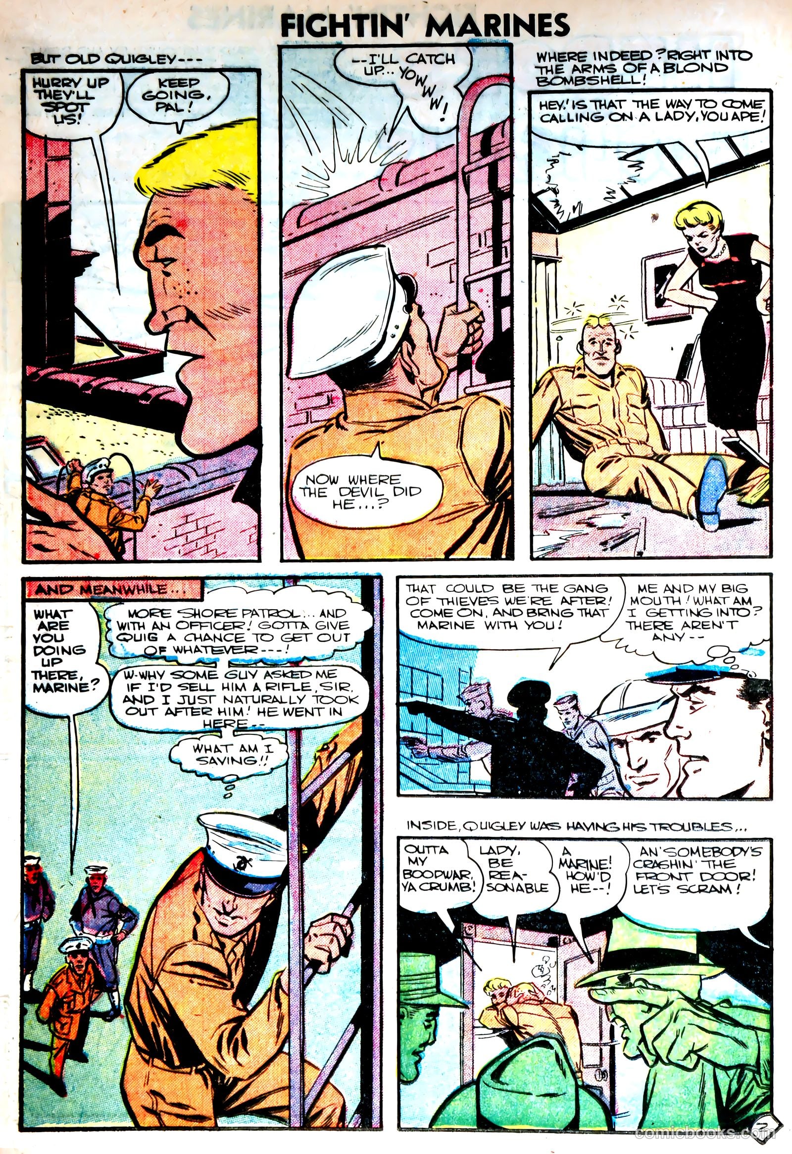 Fightin' Marines #18 — page 20 of 37