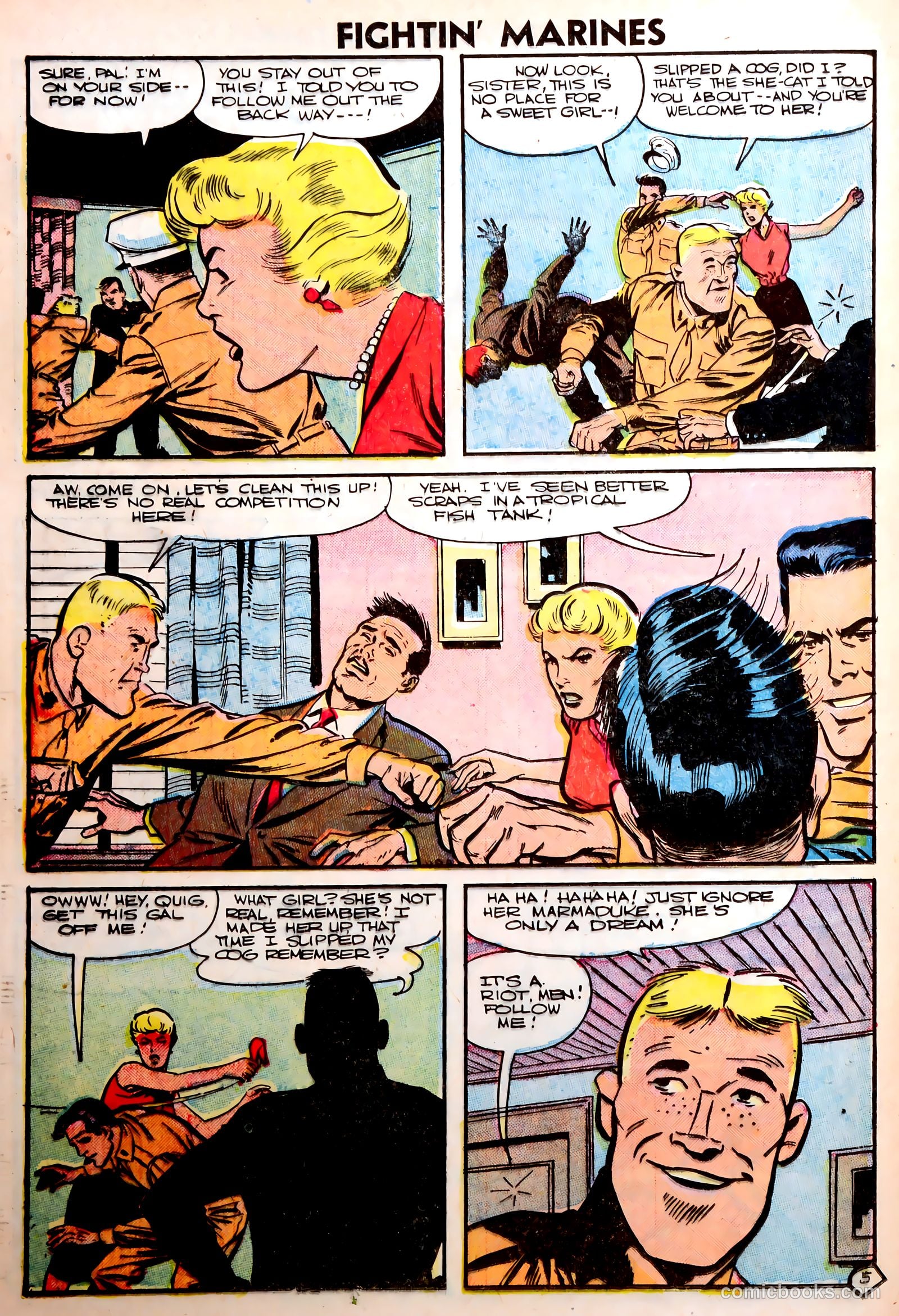 Fightin' Marines #18 — page 24 of 37