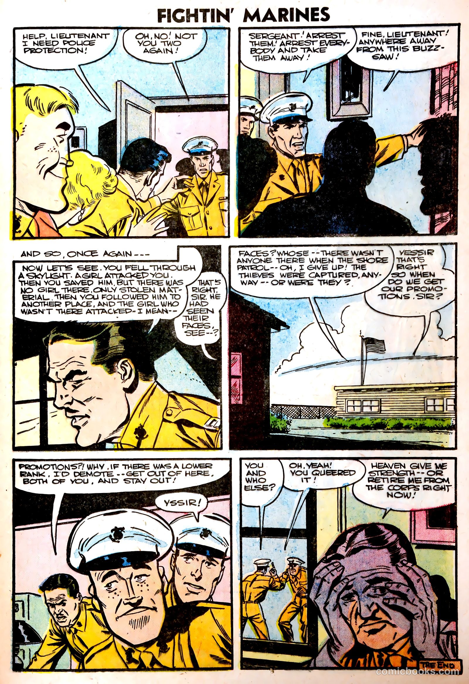 Fightin' Marines #18 — page 25 of 37