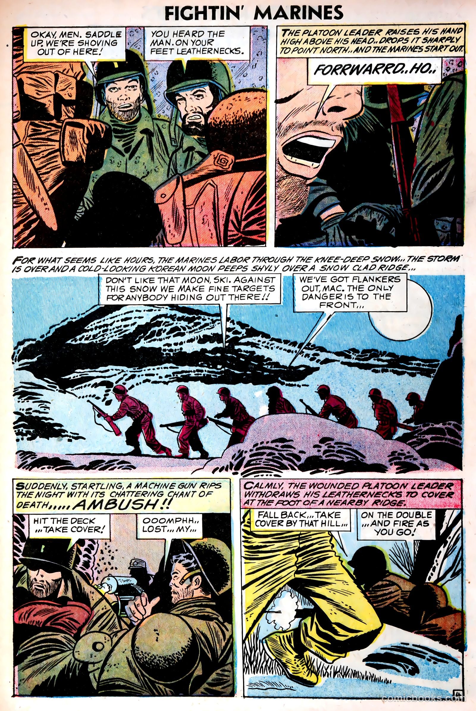 Fightin' Marines #18 — page 29 of 37