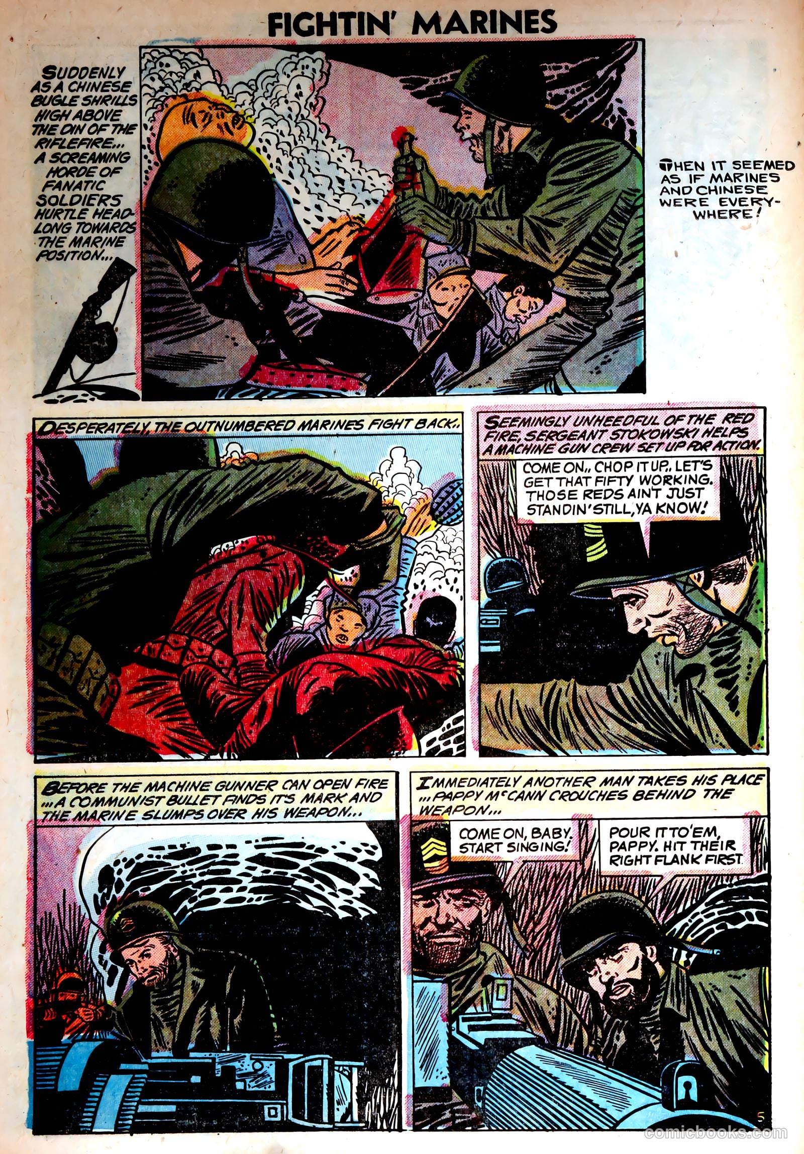 Fightin' Marines #18 — page 30 of 37