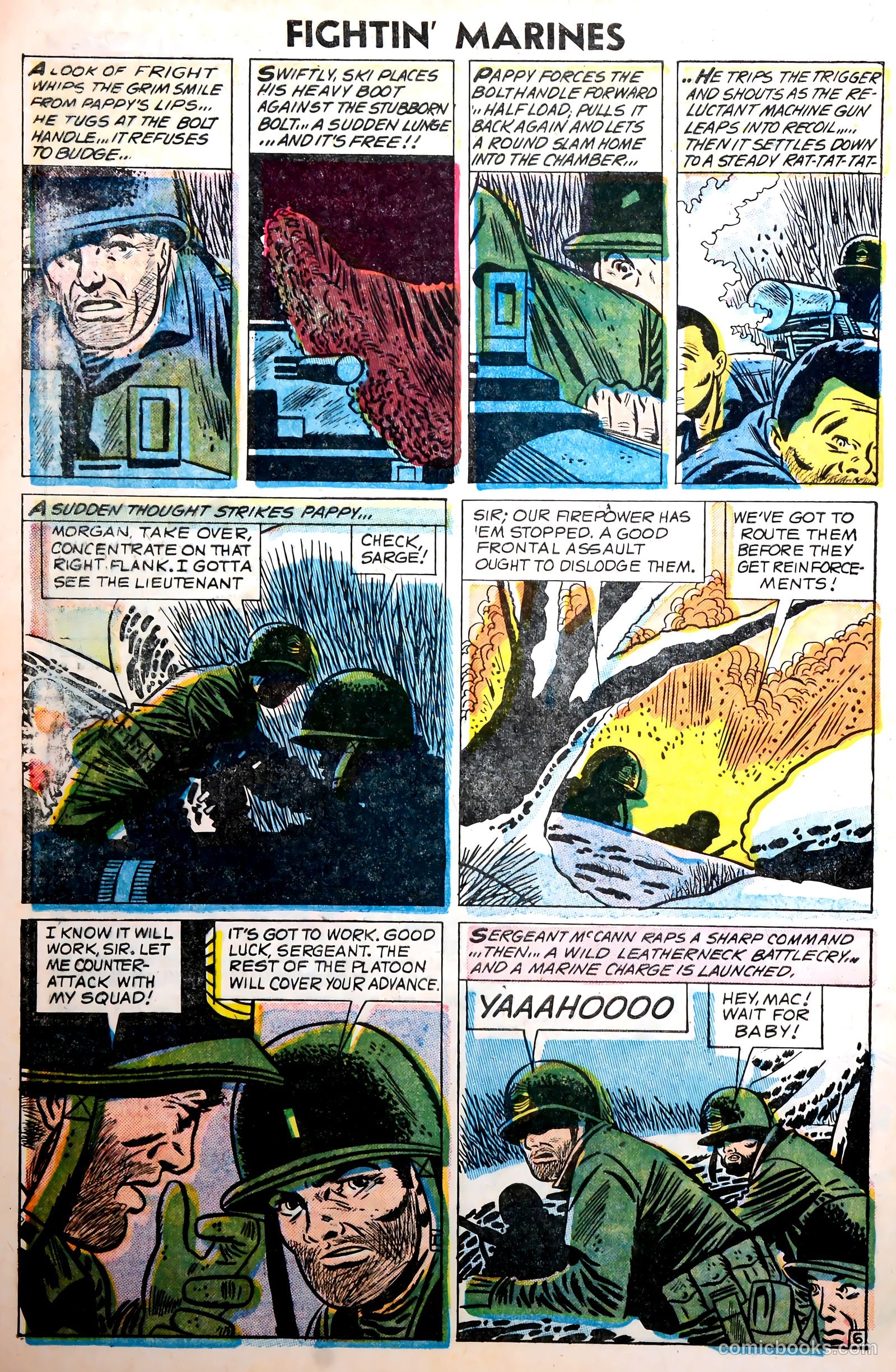 Fightin' Marines #18 — page 32 of 37