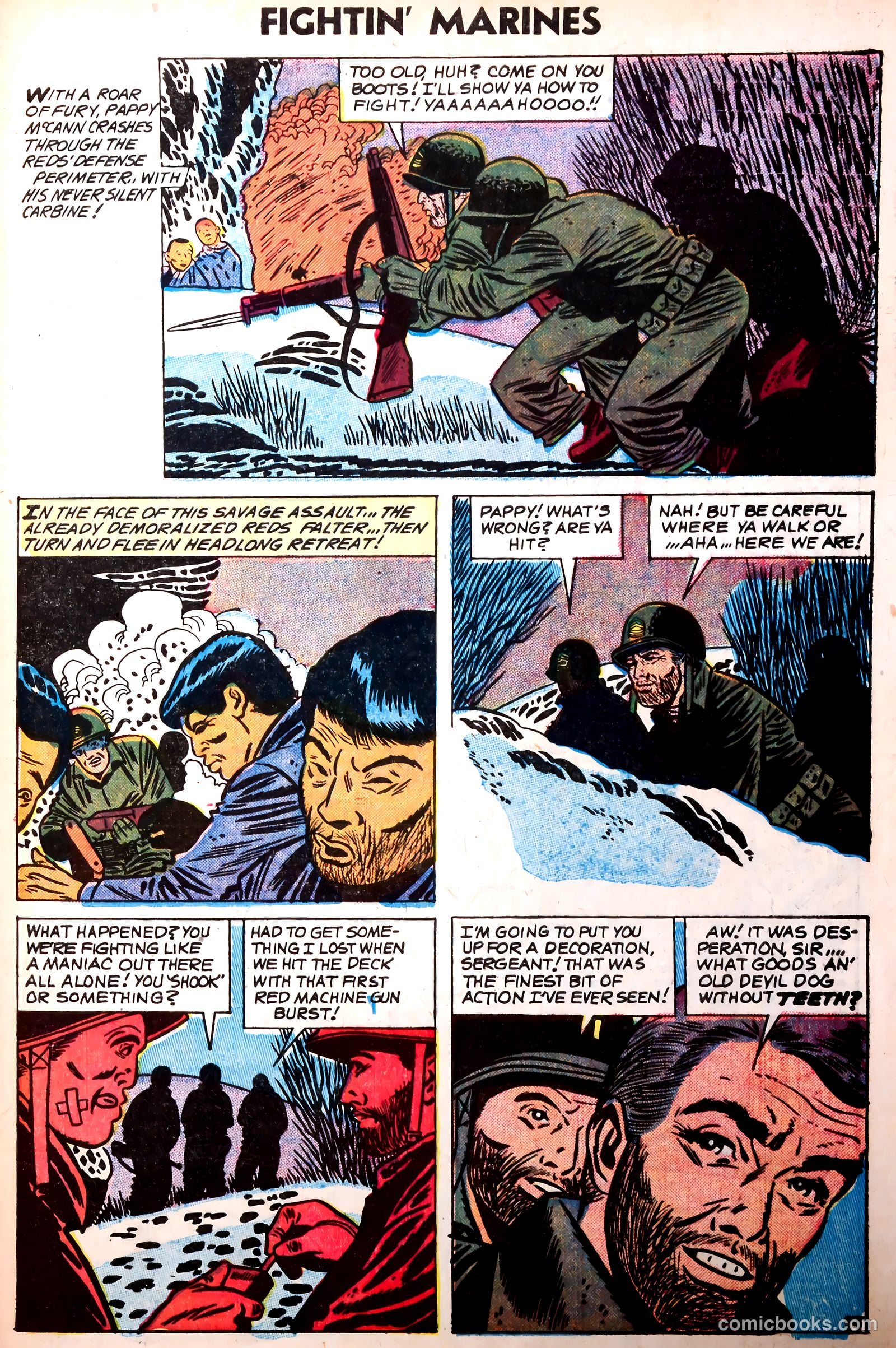 Fightin' Marines #18 — page 33 of 37
