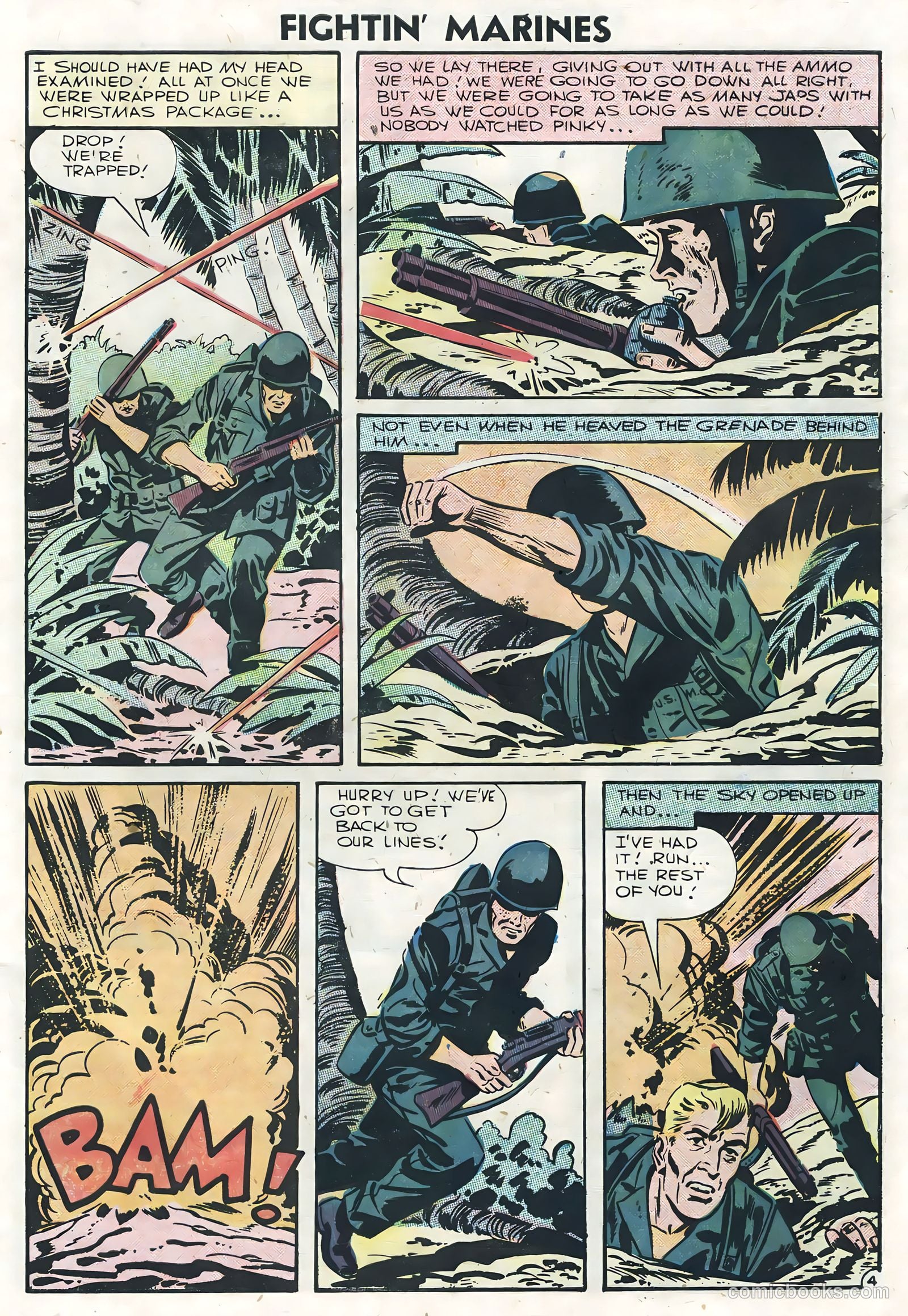 Fightin' Marines #19 — page 7 of 36