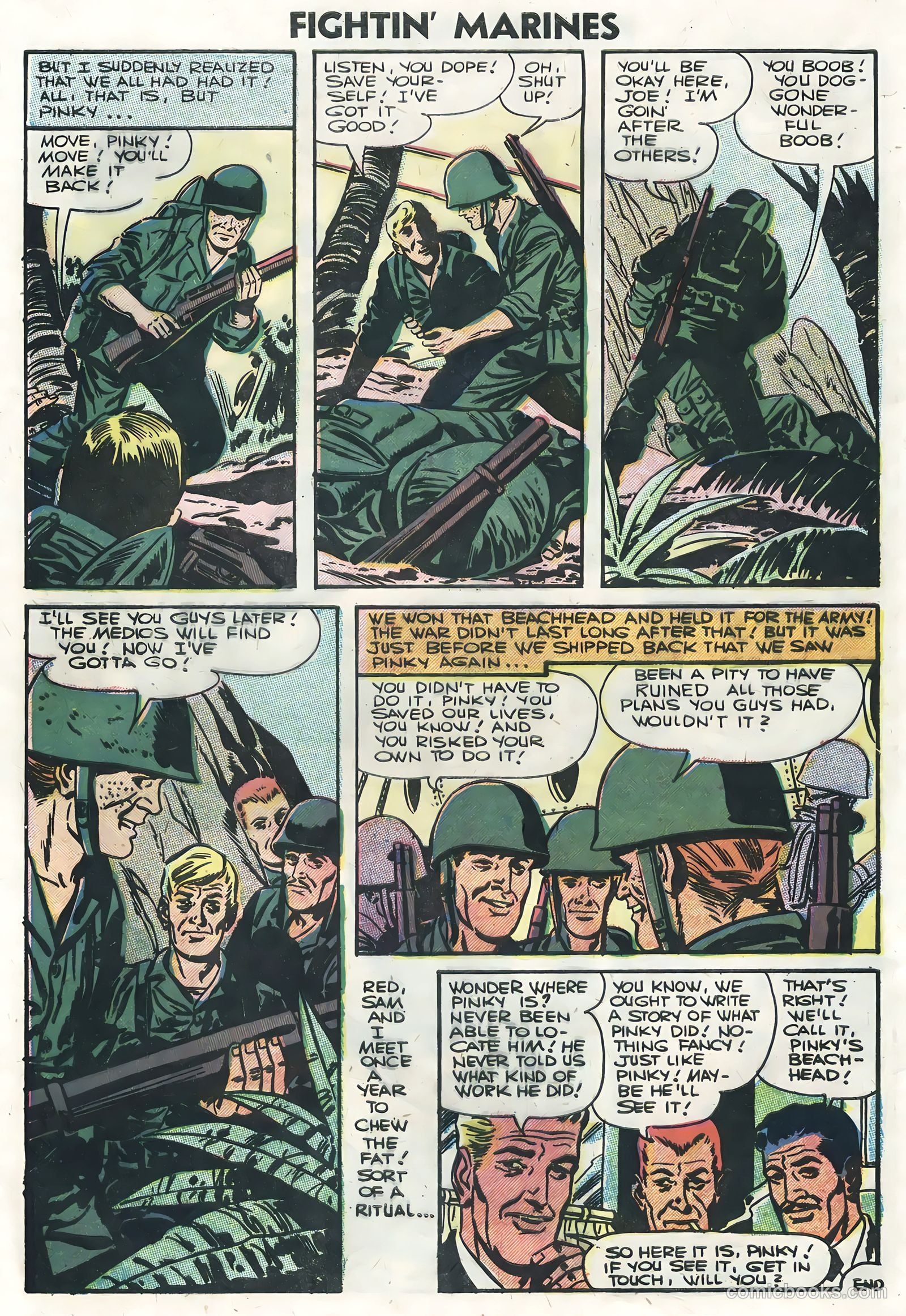 Fightin' Marines #19 — page 8 of 36