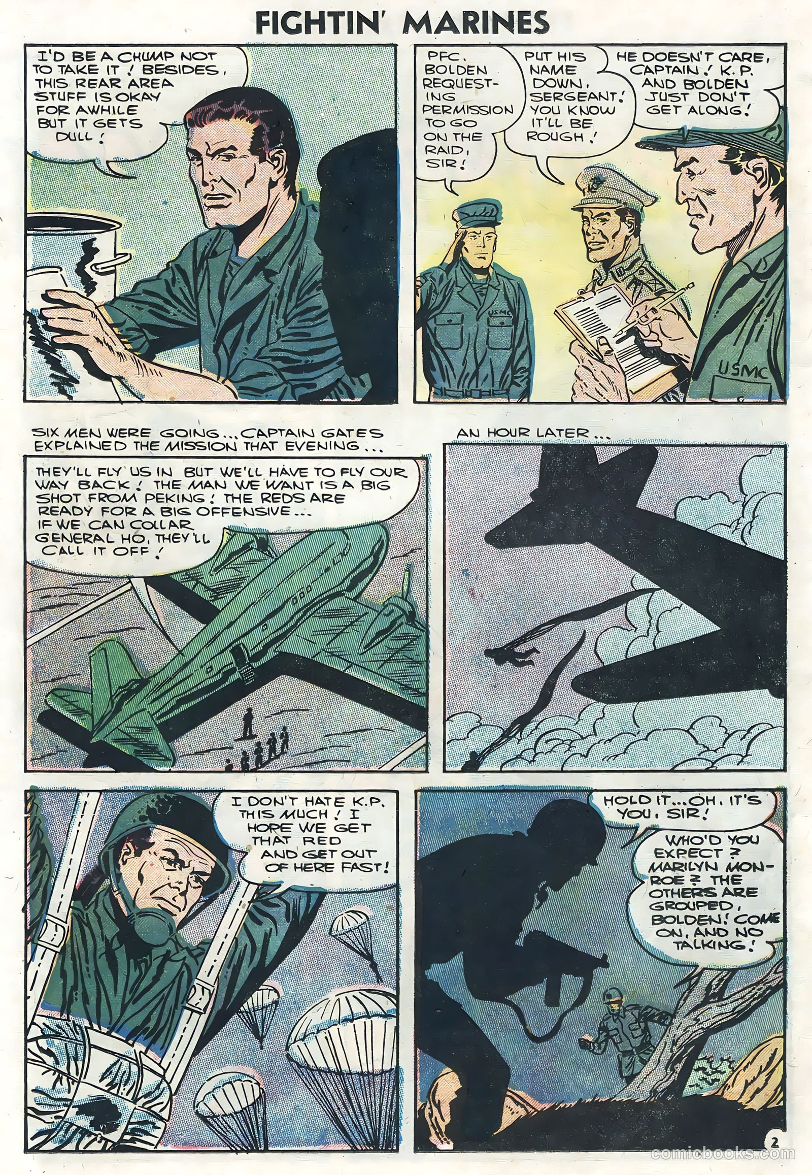 Fightin' Marines #19 — page 18 of 36