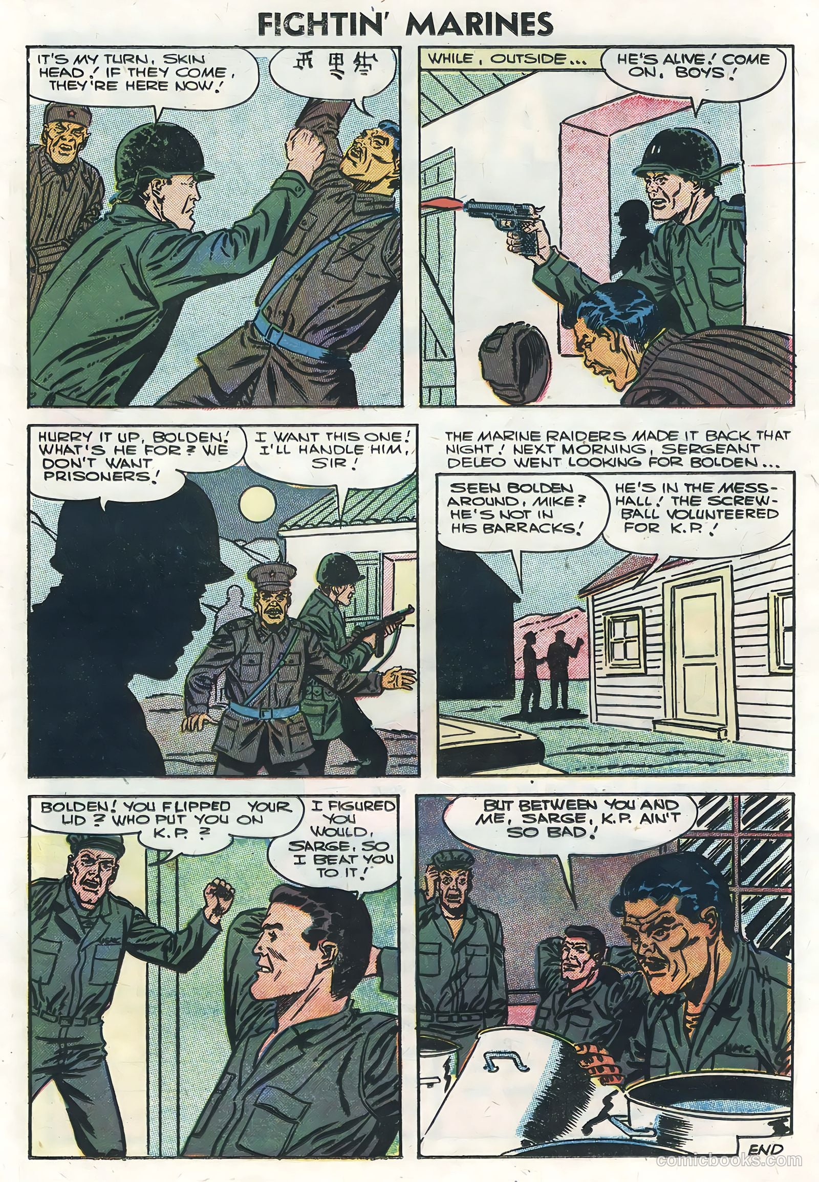 Fightin' Marines #19 — page 21 of 36