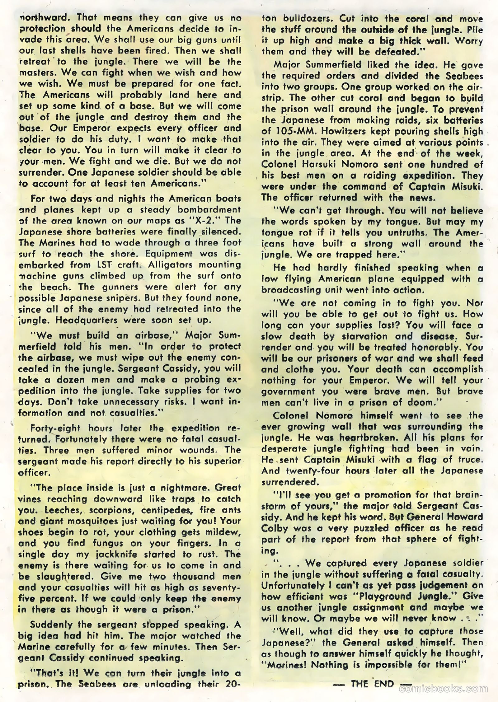 Fightin' Marines #19 — page 25 of 36
