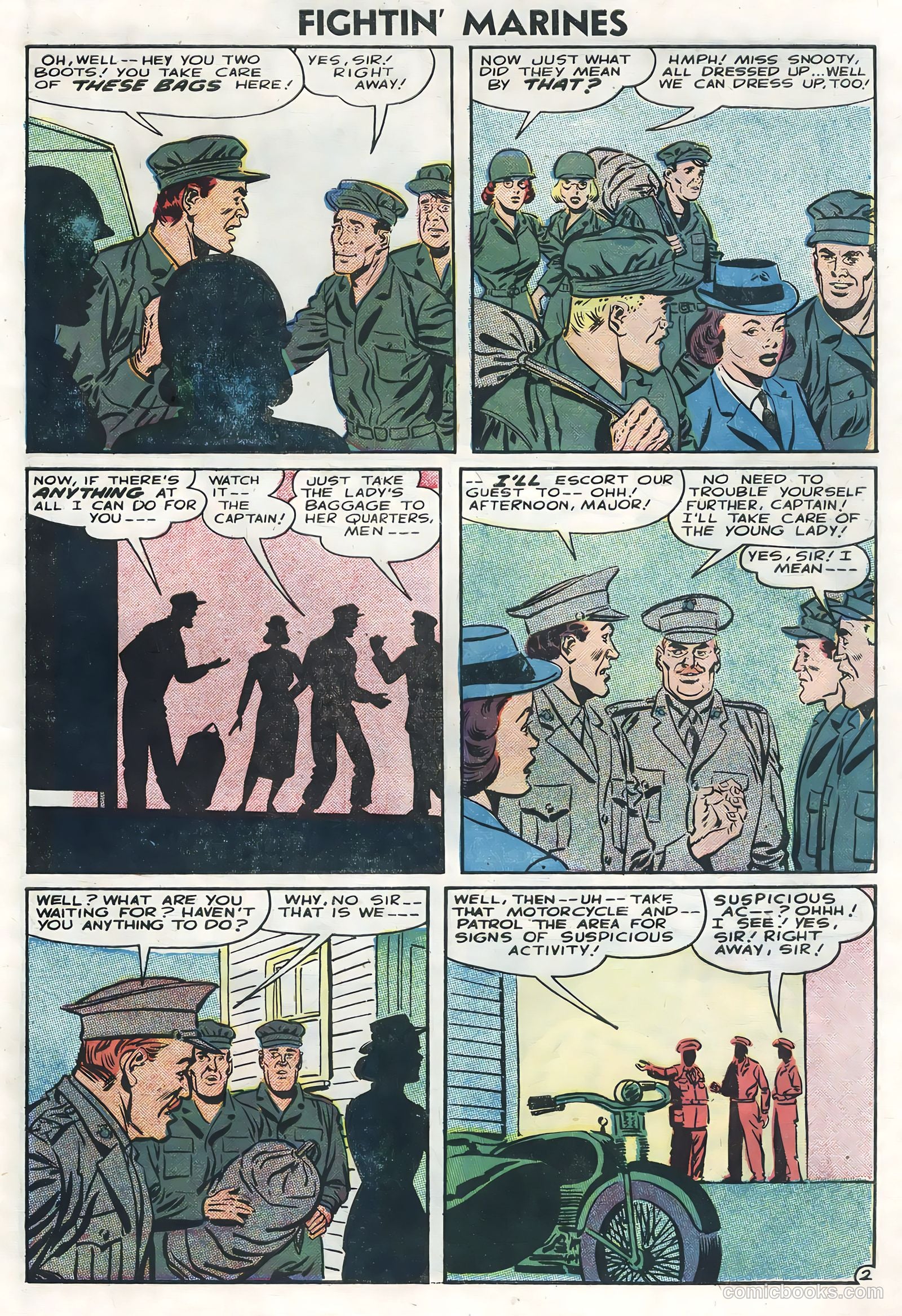 Fightin' Marines #19 — page 27 of 36
