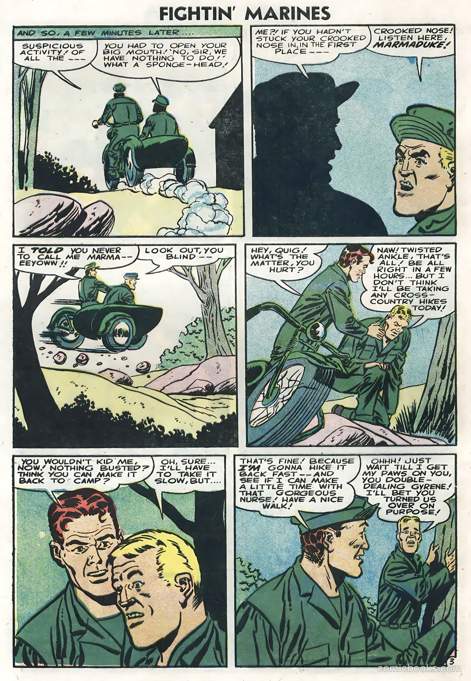 Fightin' Marines #19 — page 28 of 36