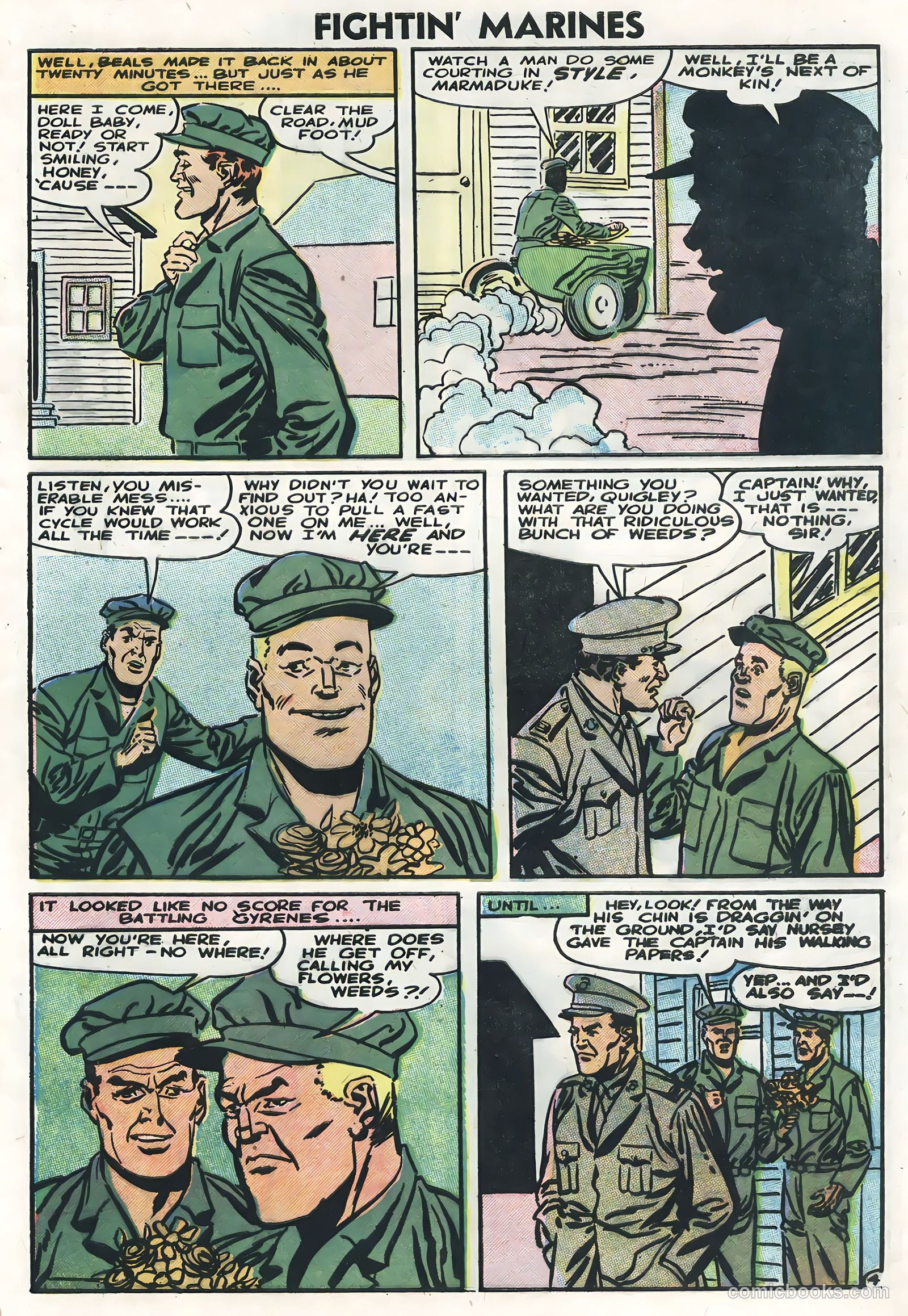 Fightin' Marines #19 — page 29 of 36