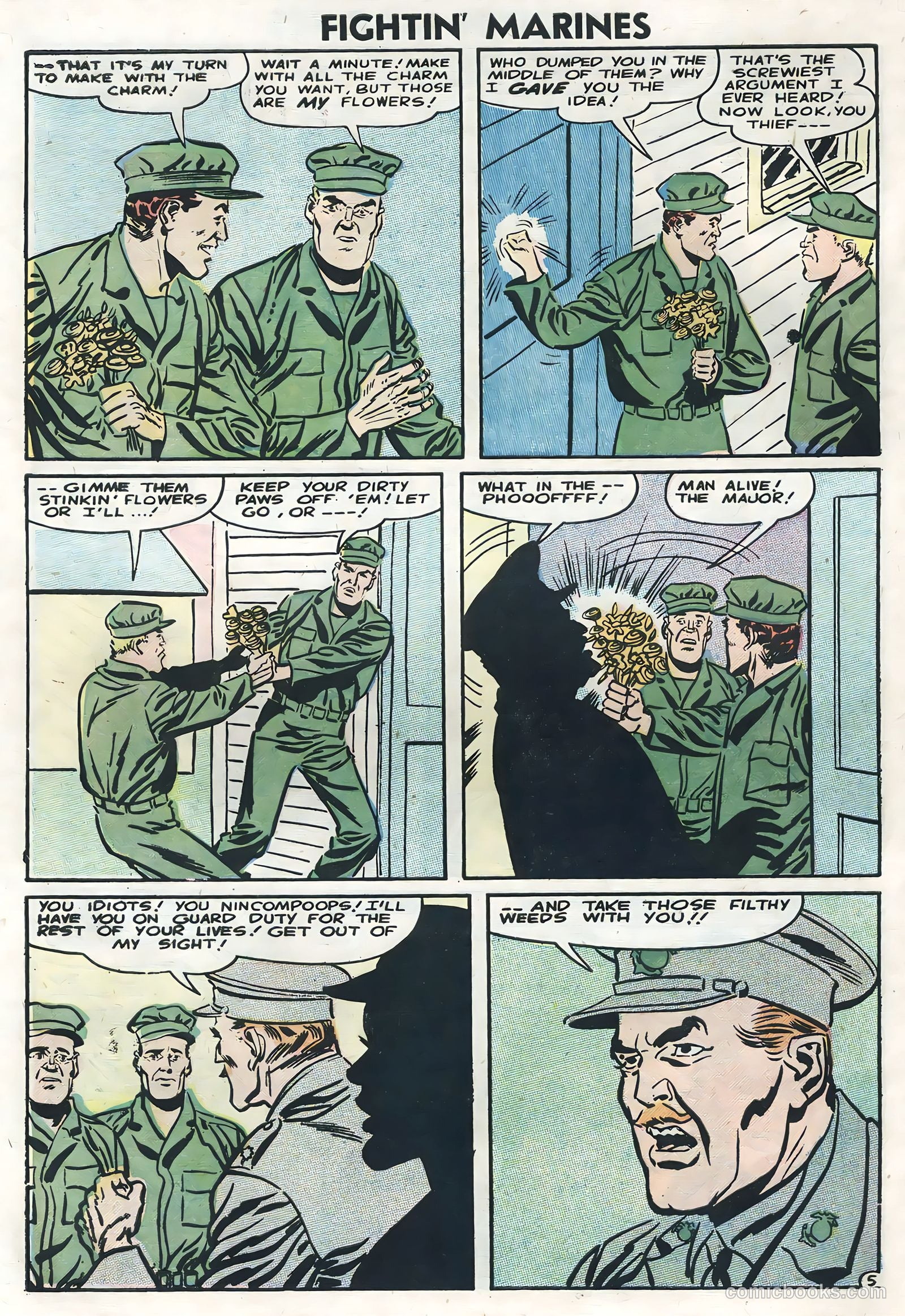 Fightin' Marines #19 — page 30 of 36