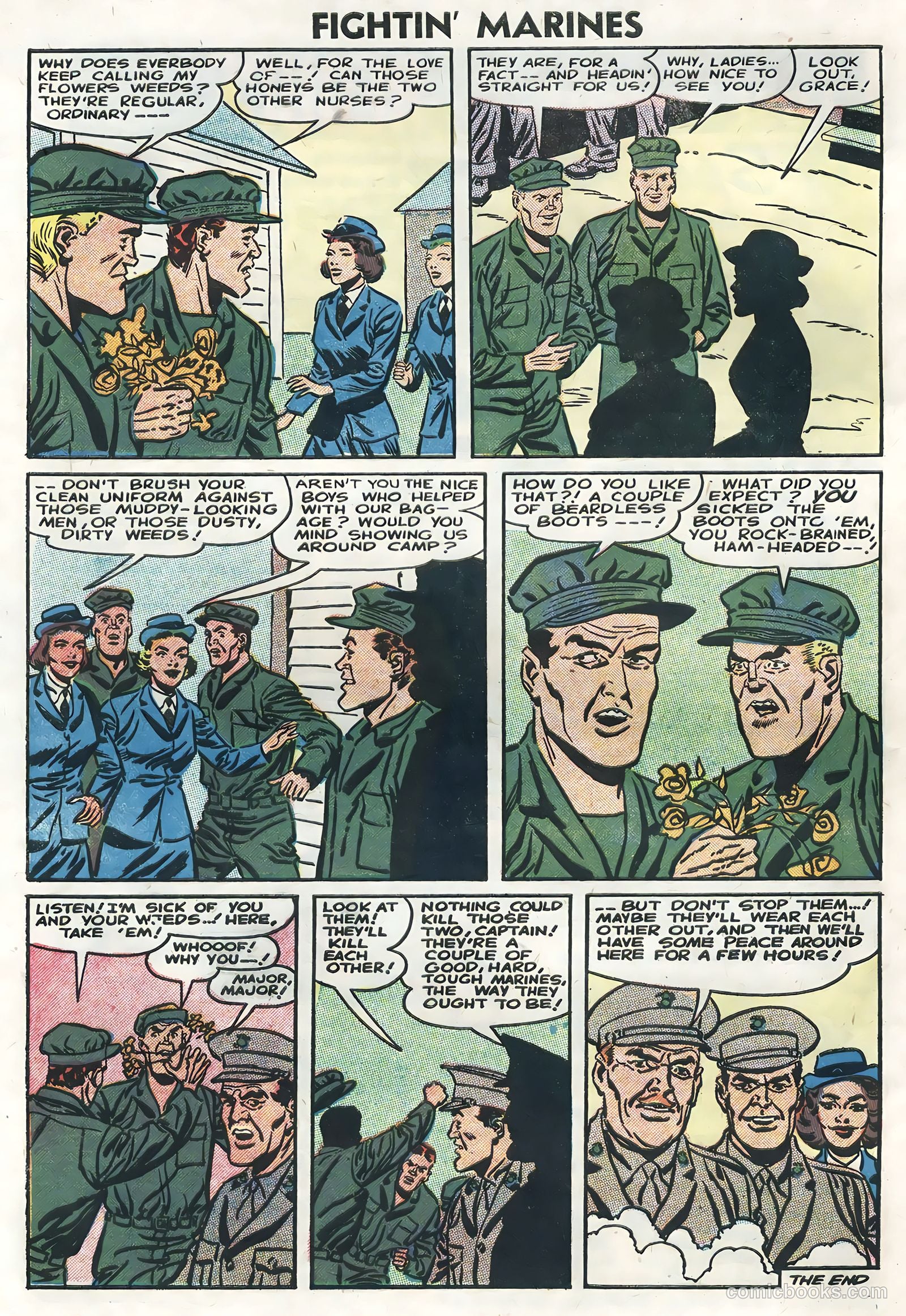 Fightin' Marines #19 — page 32 of 36