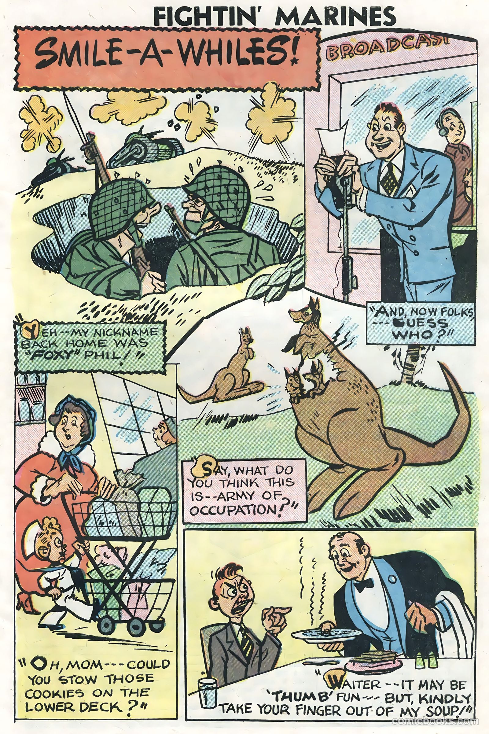 Fightin' Marines #19 — page 33 of 36