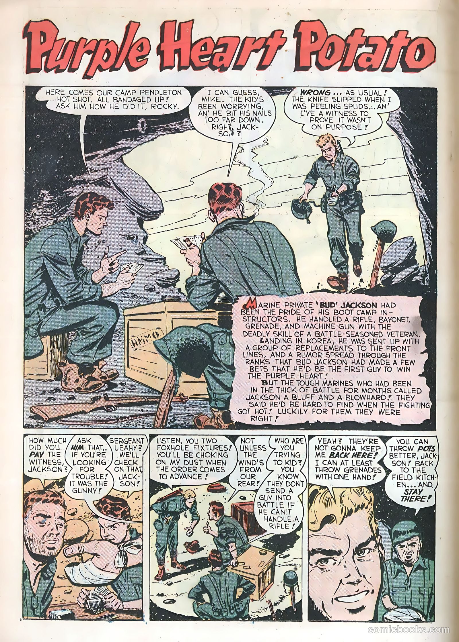Fightin' Marines #2 — page 18 of 36