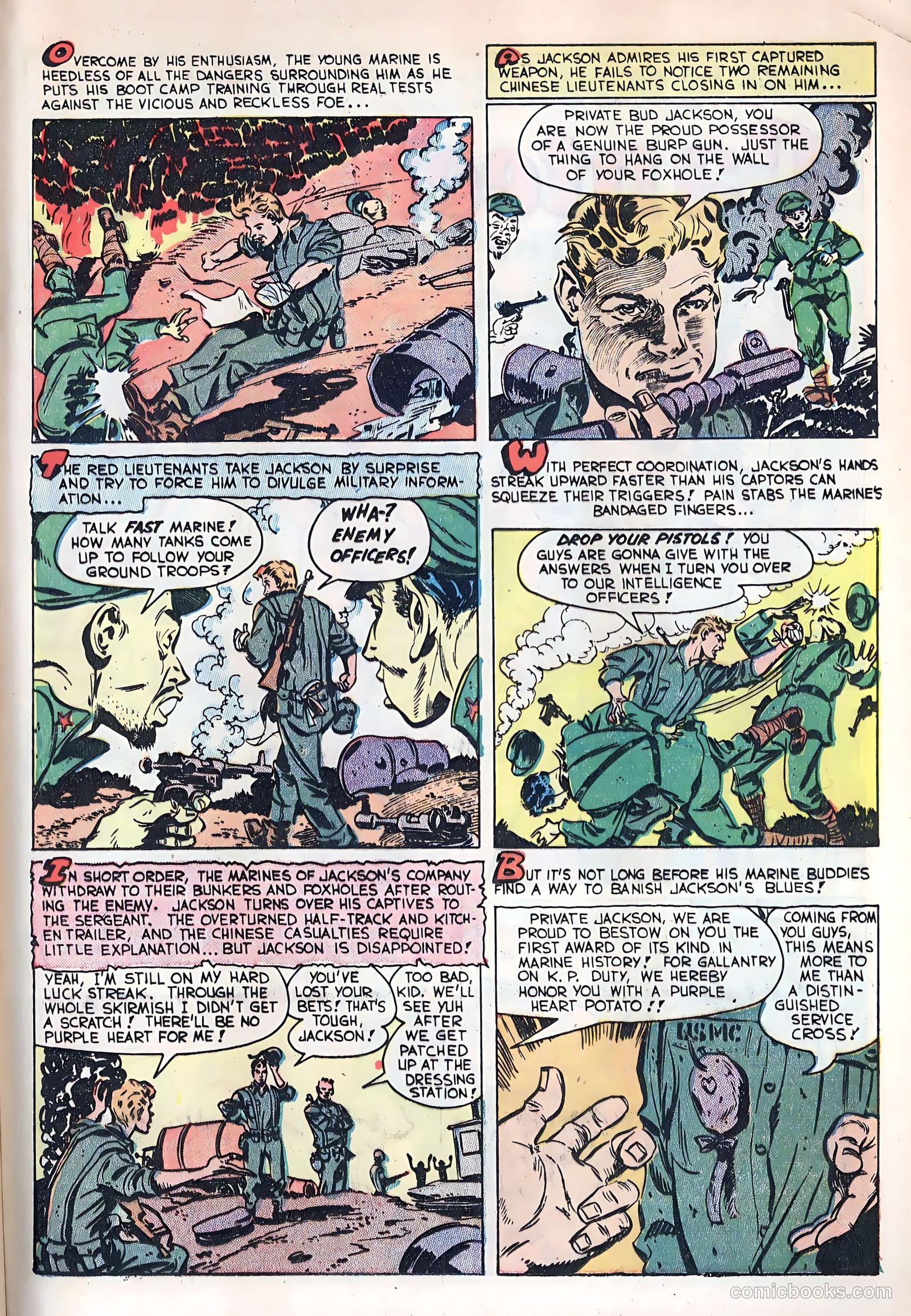 Fightin' Marines #2 — page 21 of 36