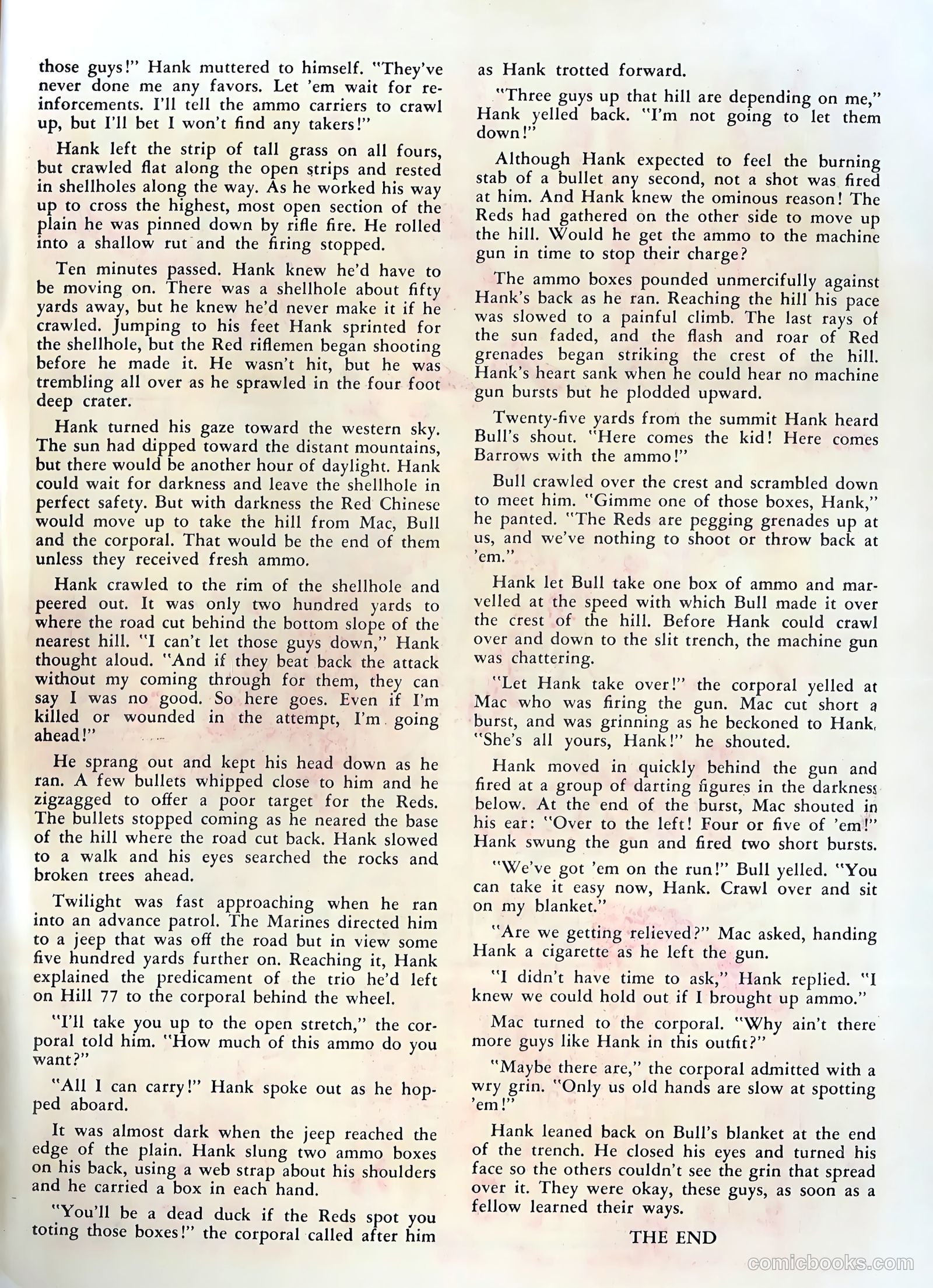 Fightin' Marines #2 — page 35 of 36