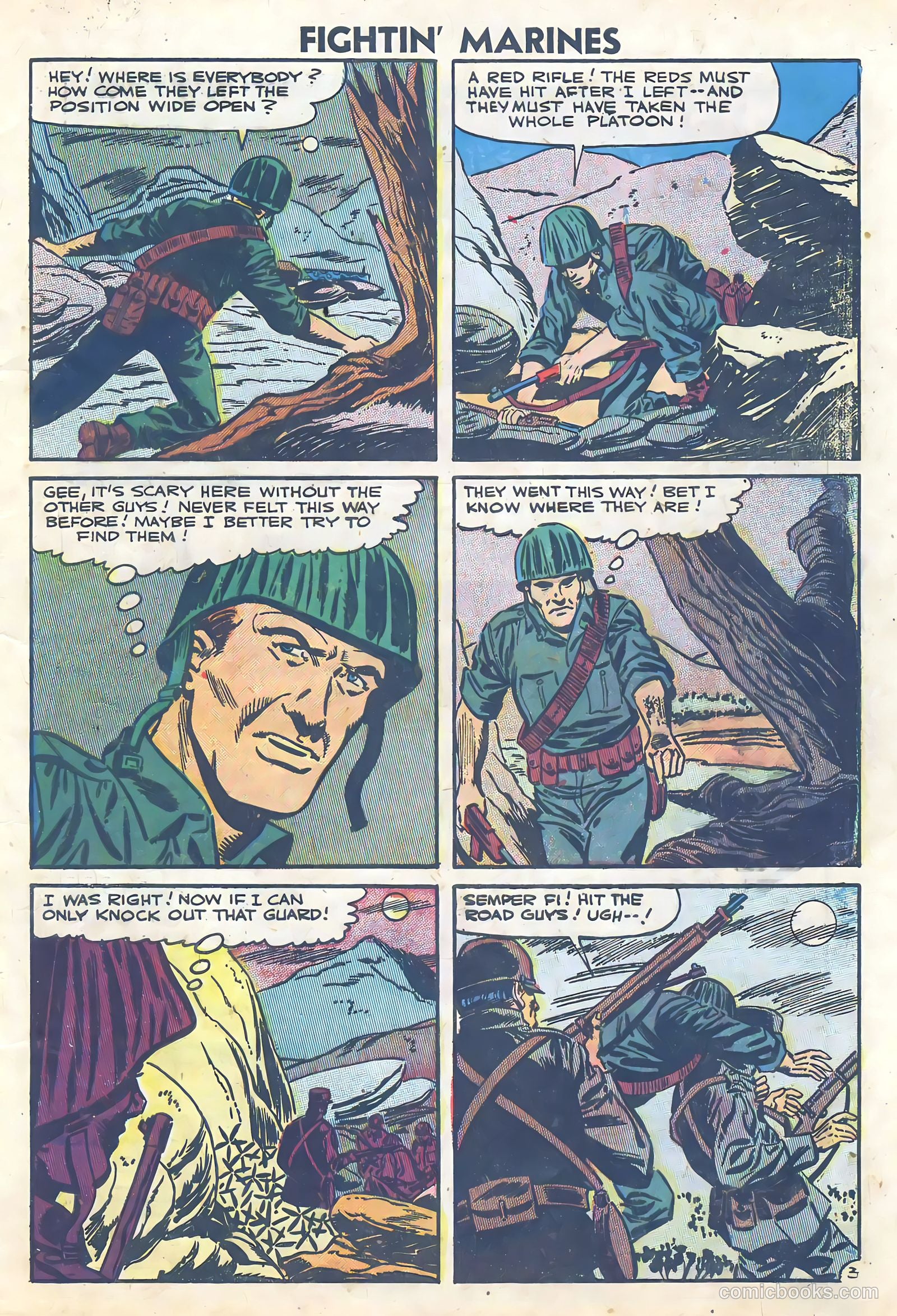 Fightin' Marines #20 — page 5 of 36