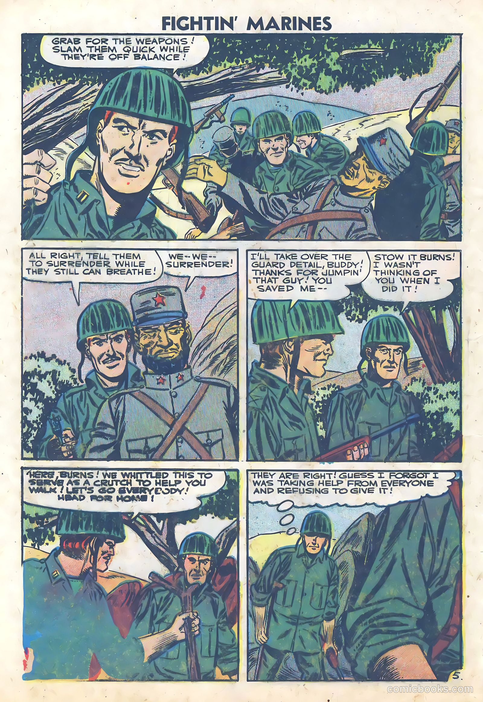 Fightin' Marines #20 — page 8 of 36