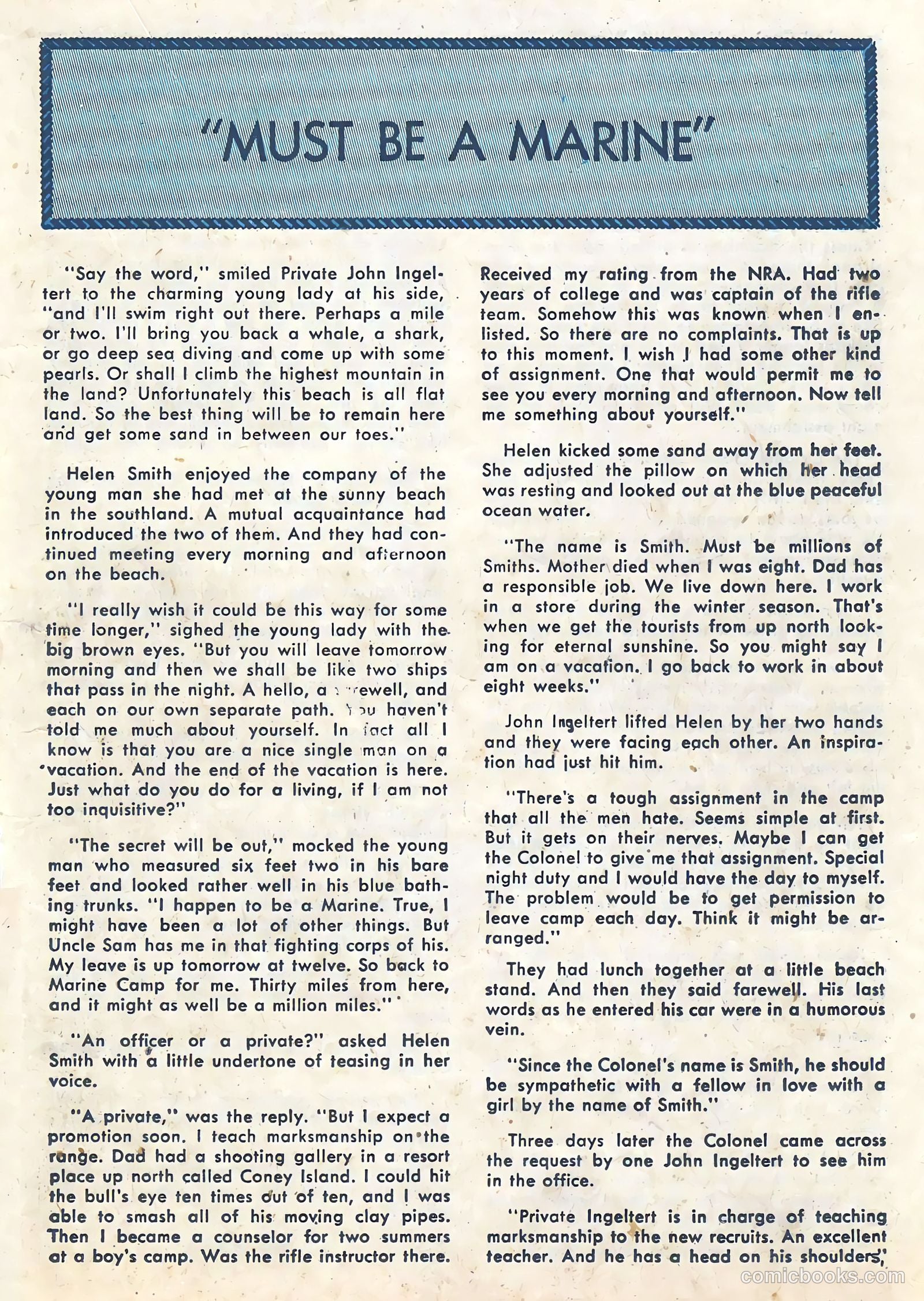 Fightin' Marines #20 — page 17 of 36