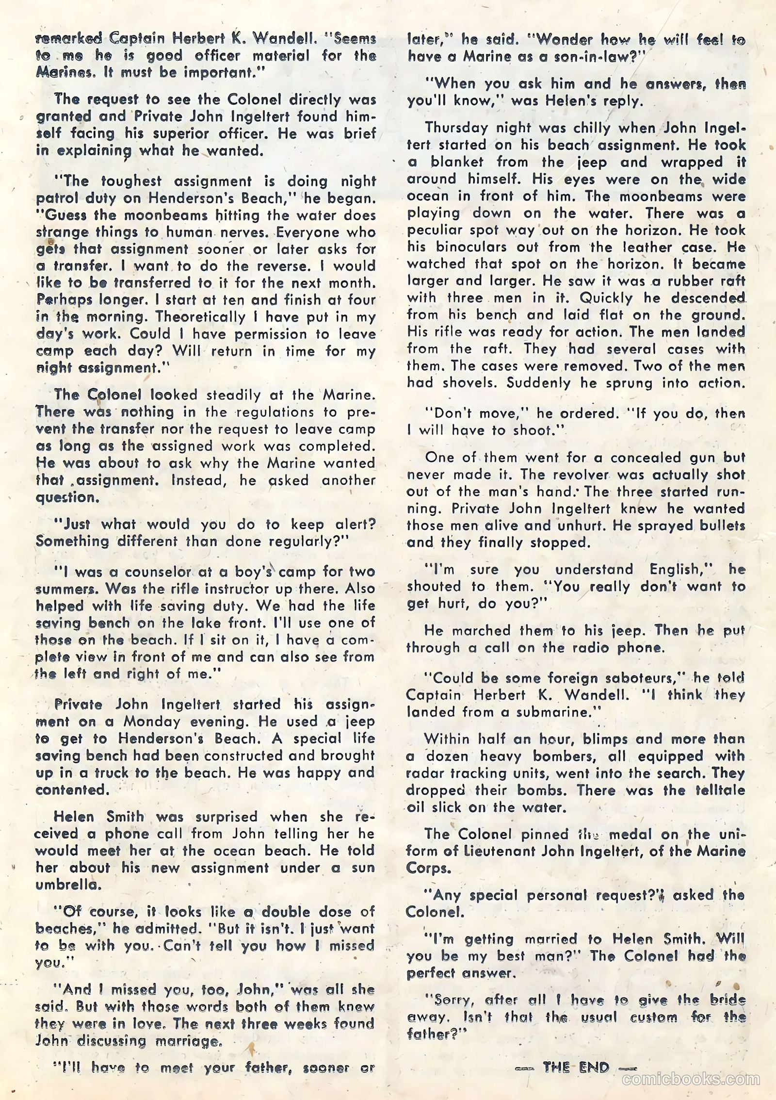 Fightin' Marines #20 — page 18 of 36