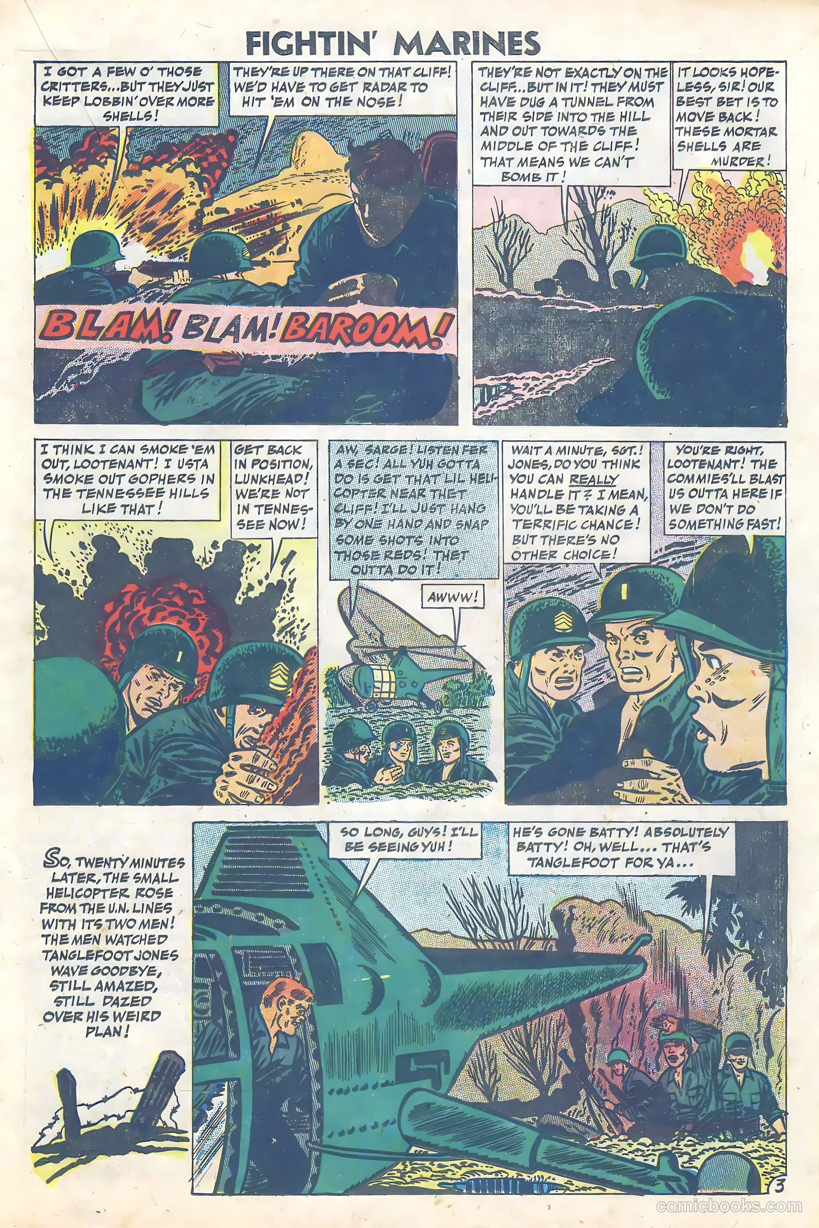 Fightin' Marines #20 — page 21 of 36