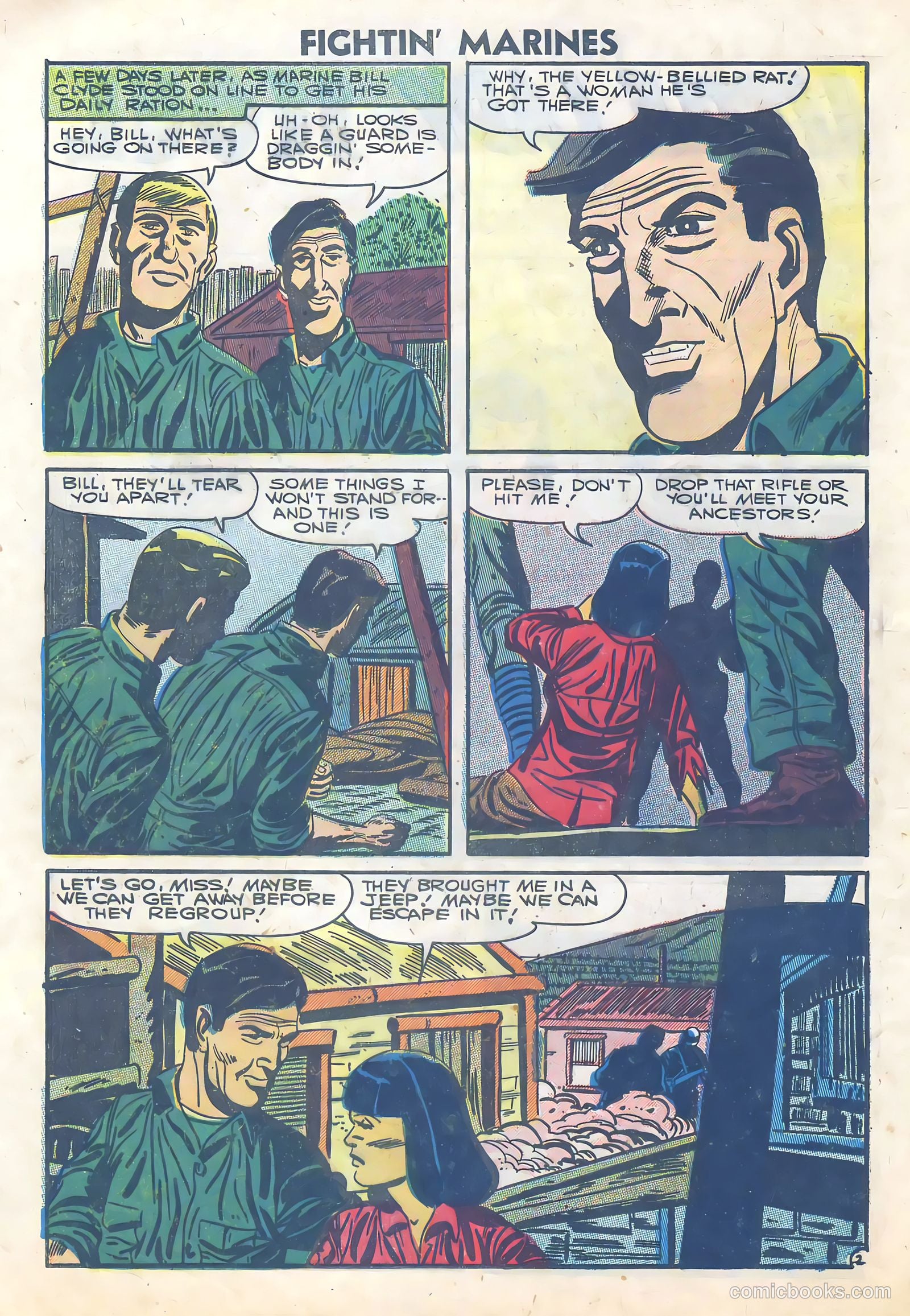 Fightin' Marines #20 — page 28 of 36
