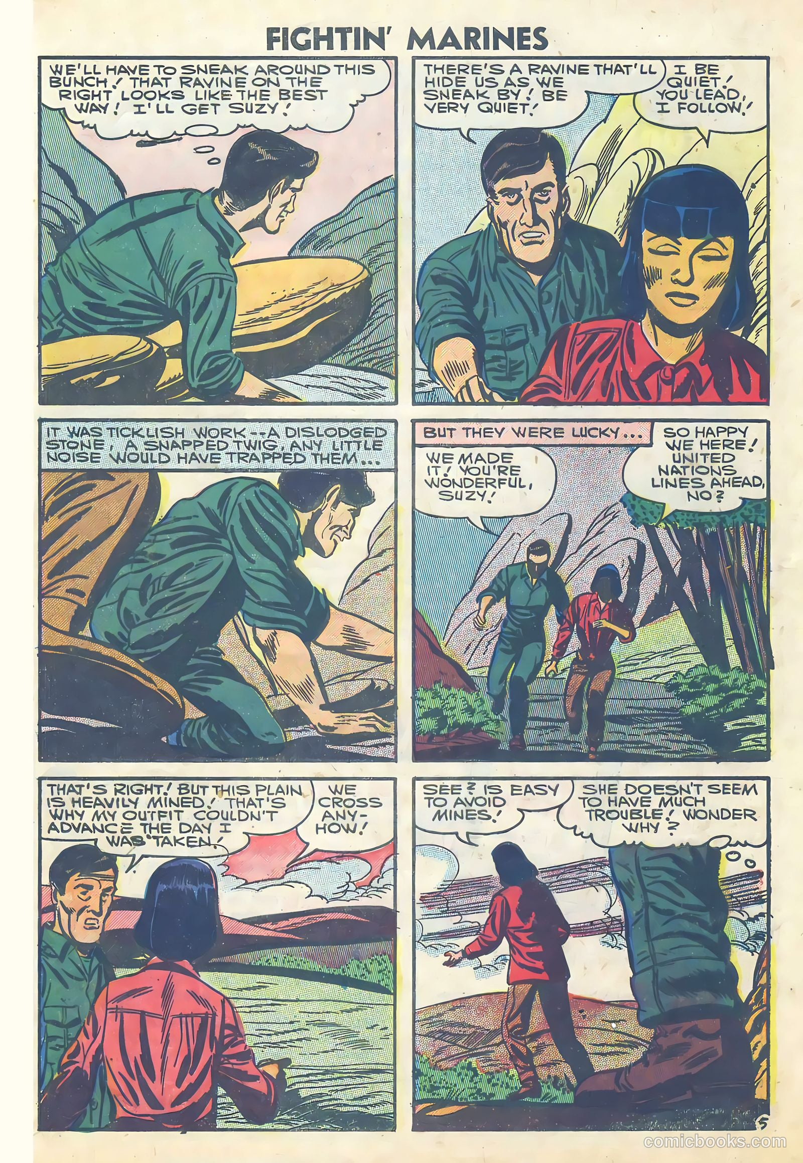 Fightin' Marines #20 — page 32 of 36